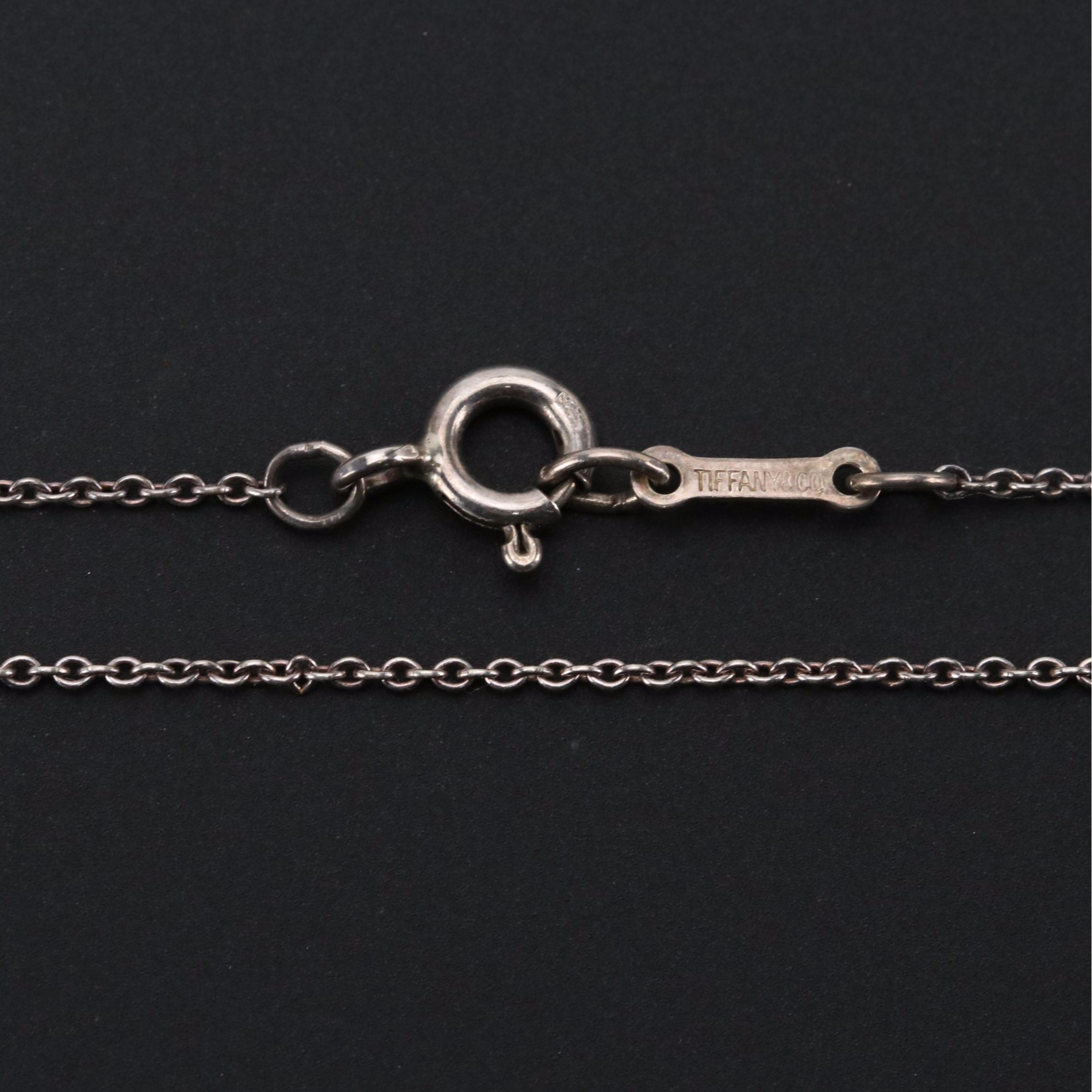 Elsa Peretti for Tiffany & Co. Sterling Bean Design Necklace