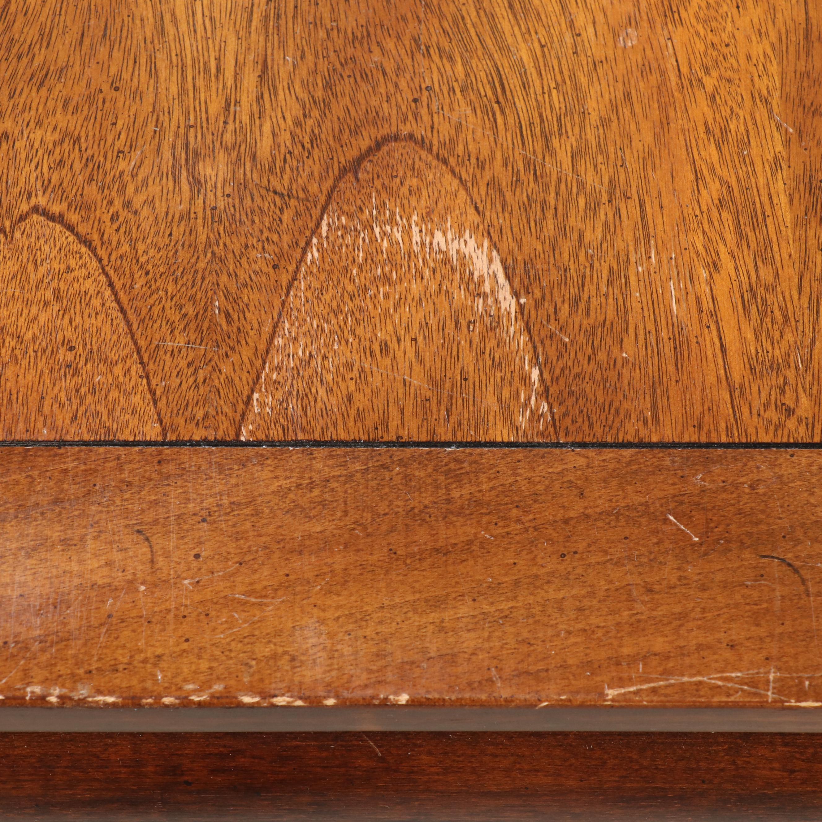 Pair of Chinese Style Wood End Tables