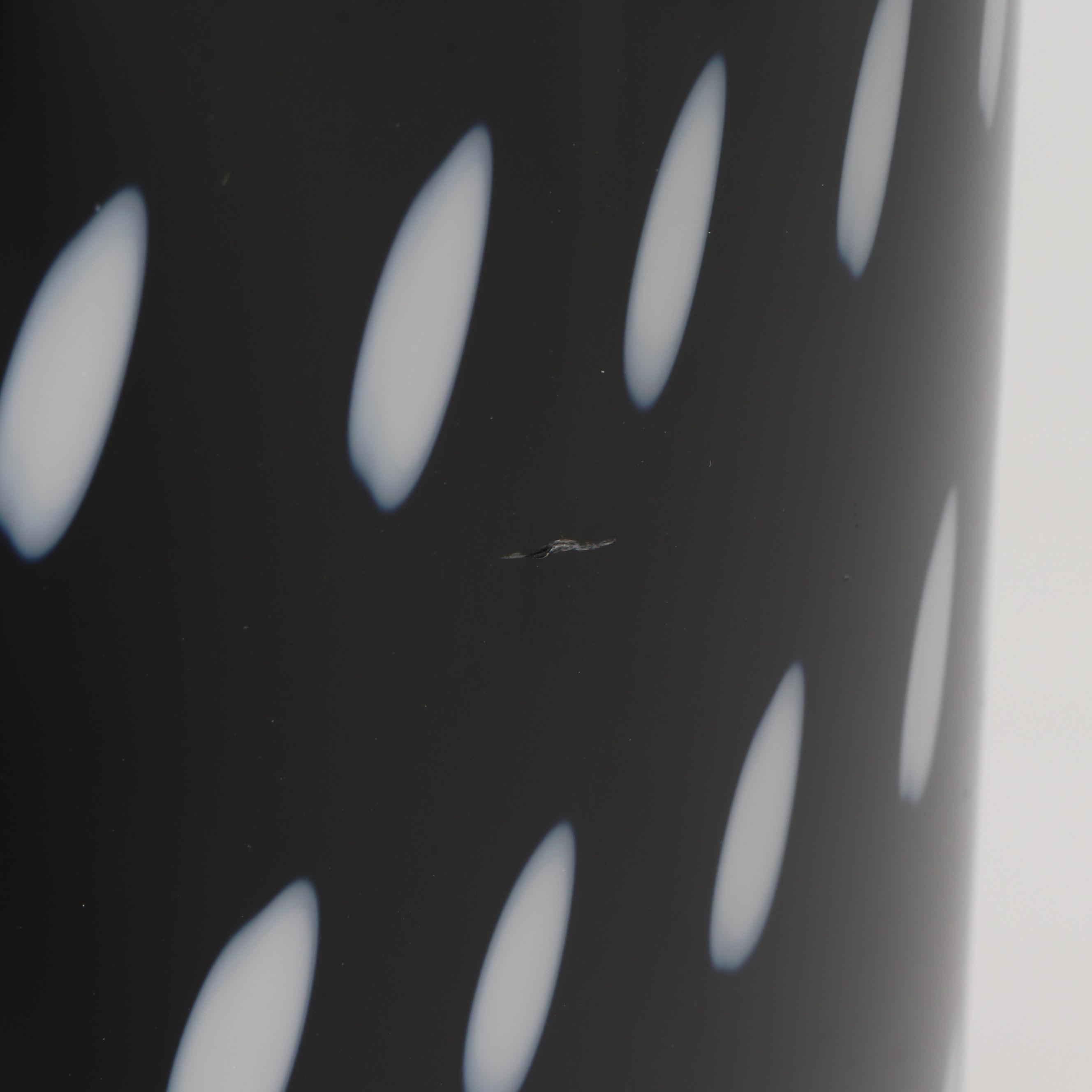 Ann Wåhlström for Kosta Boda “Tones” Cylindrical Glass Vase