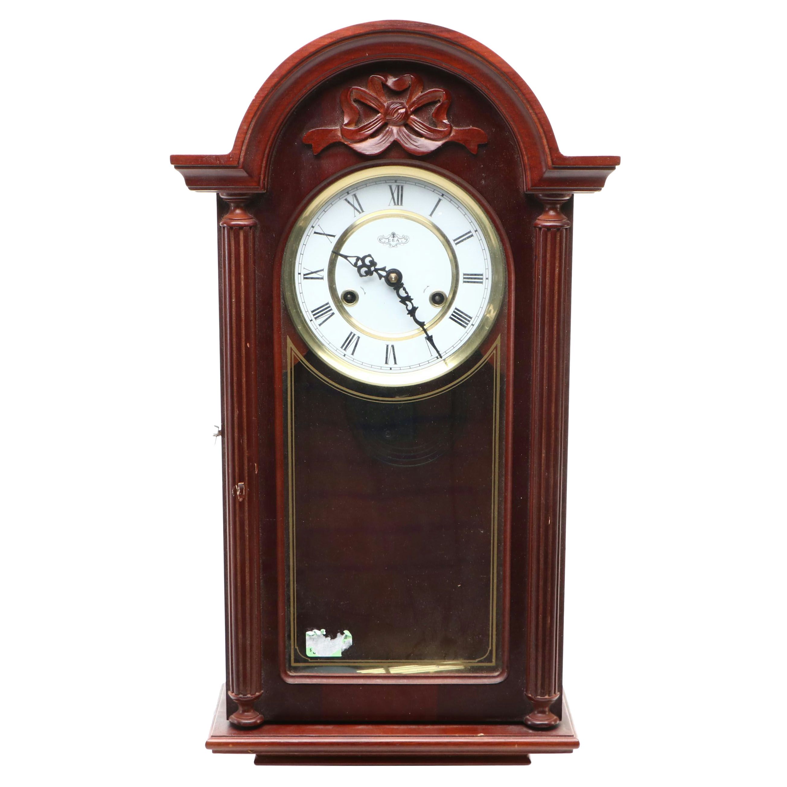 D & A Mechanical Pendulum Wood Wall Clock
