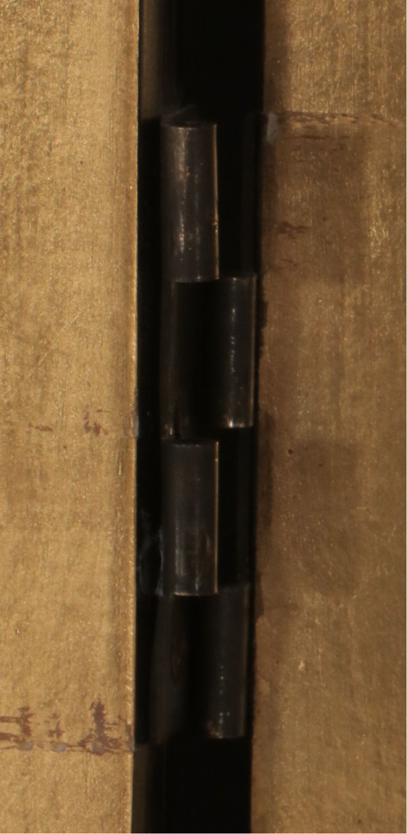 Chinese Parcel-Gilt and Lacquered Wood Six-Panel Room Screen