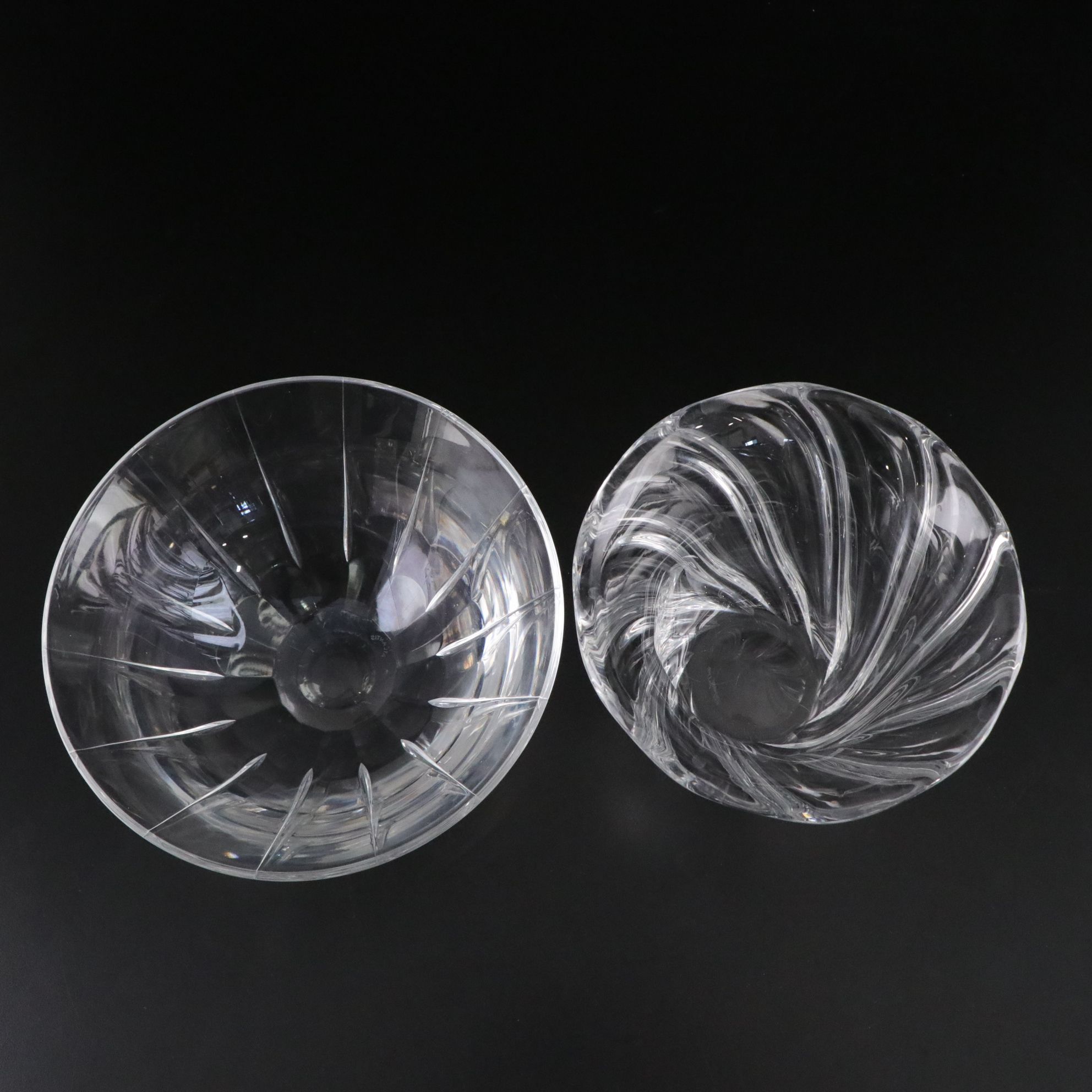 Orrefors "Residence" Bowl & Other Crystal Tableware