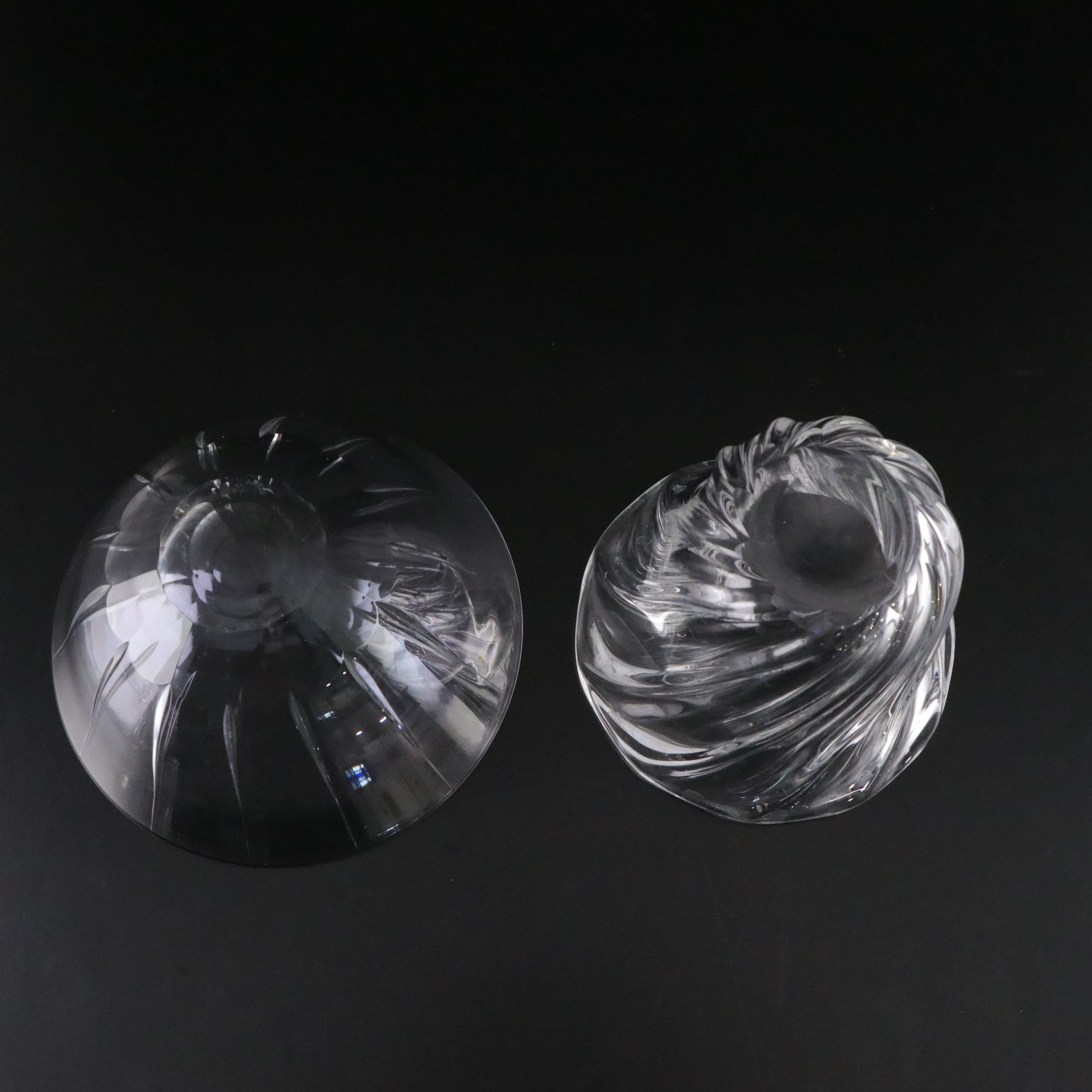 Orrefors "Residence" Bowl & Other Crystal Tableware