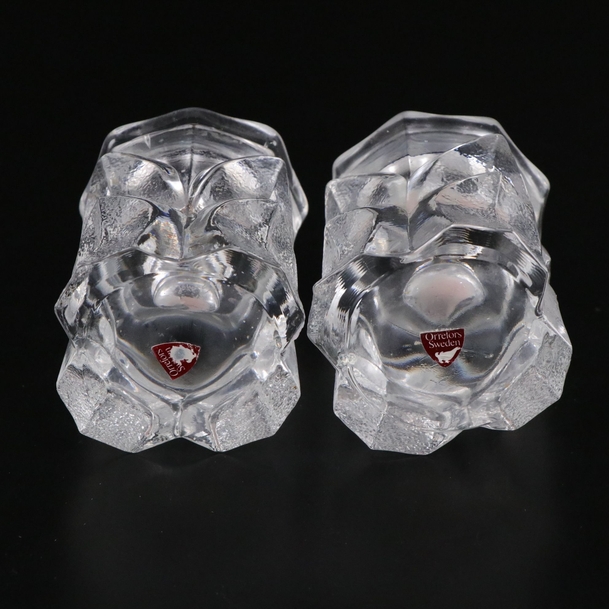 Orrefors "Residence" Bowl & Other Crystal Tableware