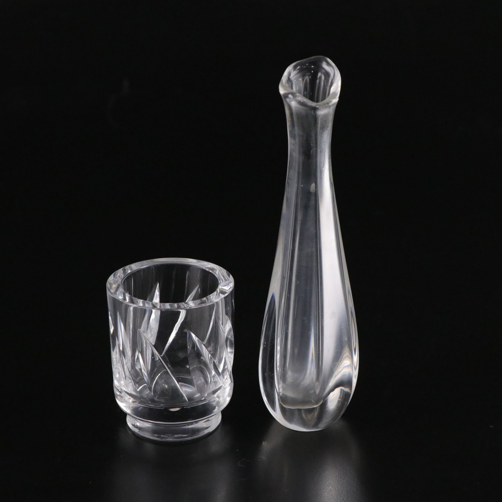 Orrefors "Residence" Bowl & Other Crystal Tableware