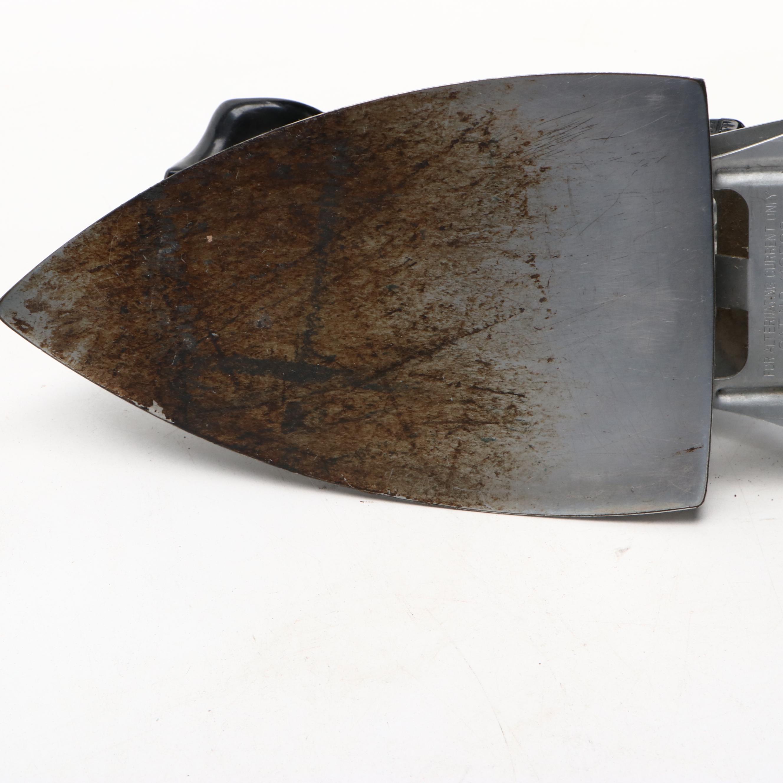 General Electric and Other Mid-20th Century Clothes Irons