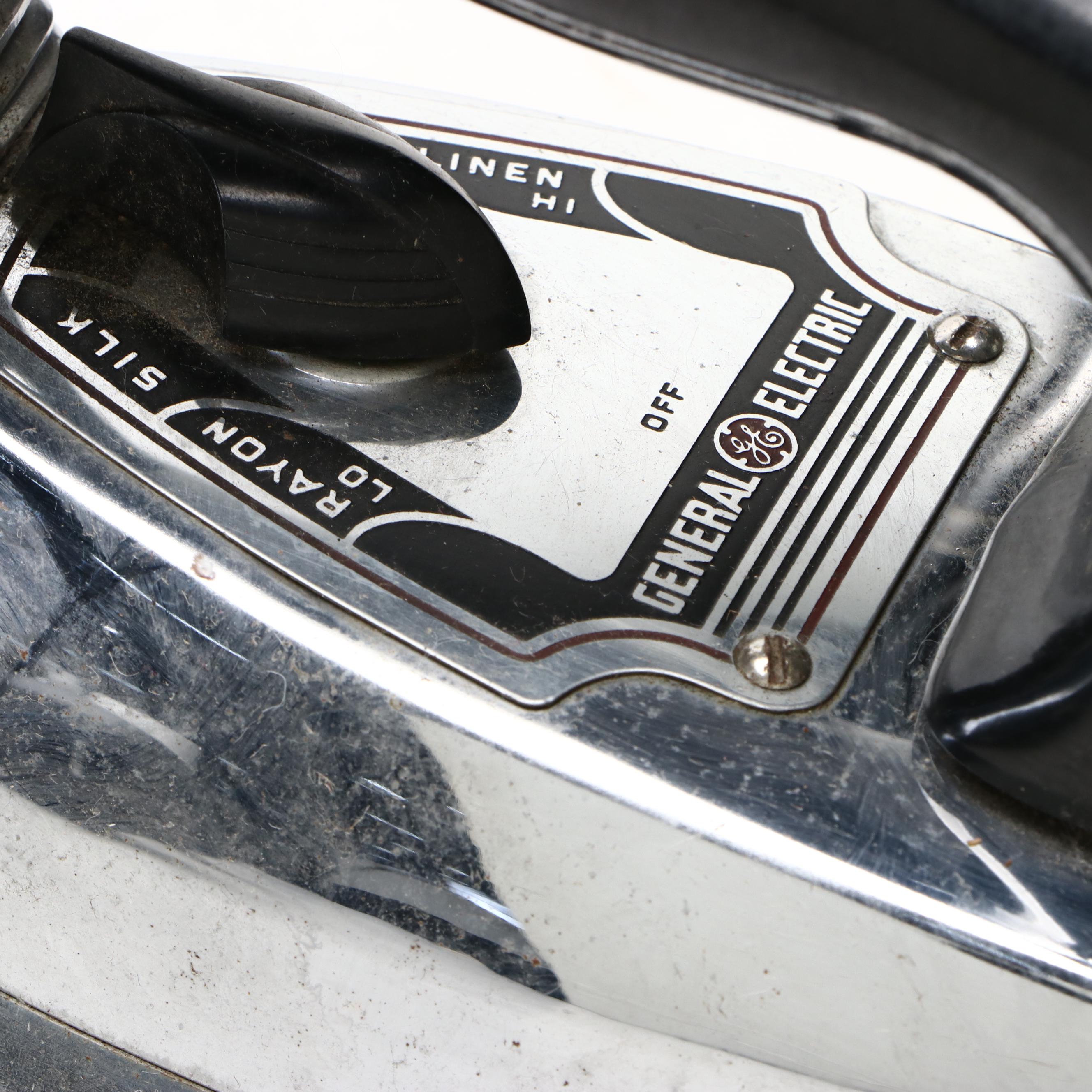 General Electric and Other Mid-20th Century Clothes Irons