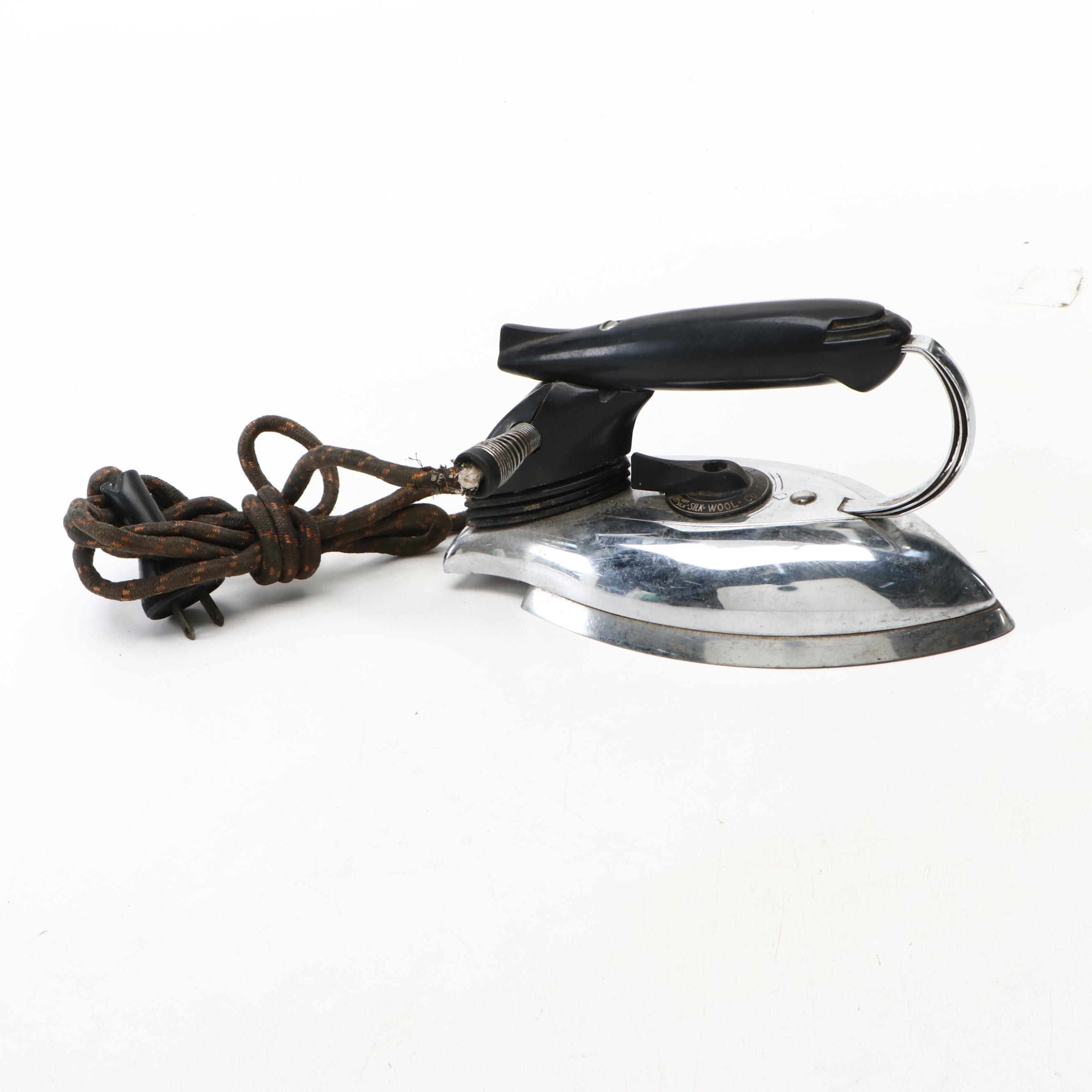 General Electric and Other Mid-20th Century Clothes Irons