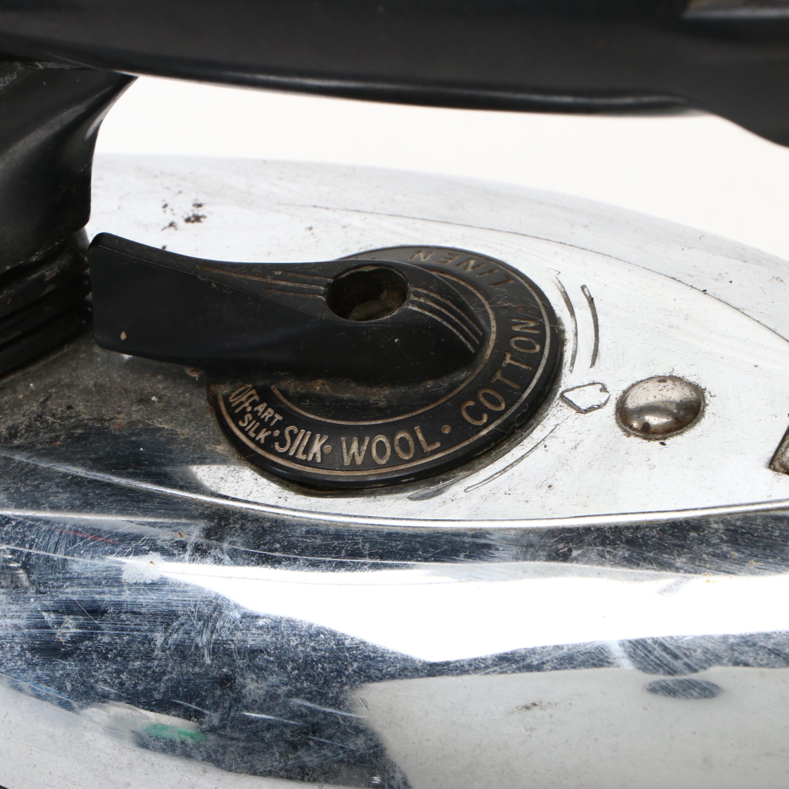 General Electric and Other Mid-20th Century Clothes Irons