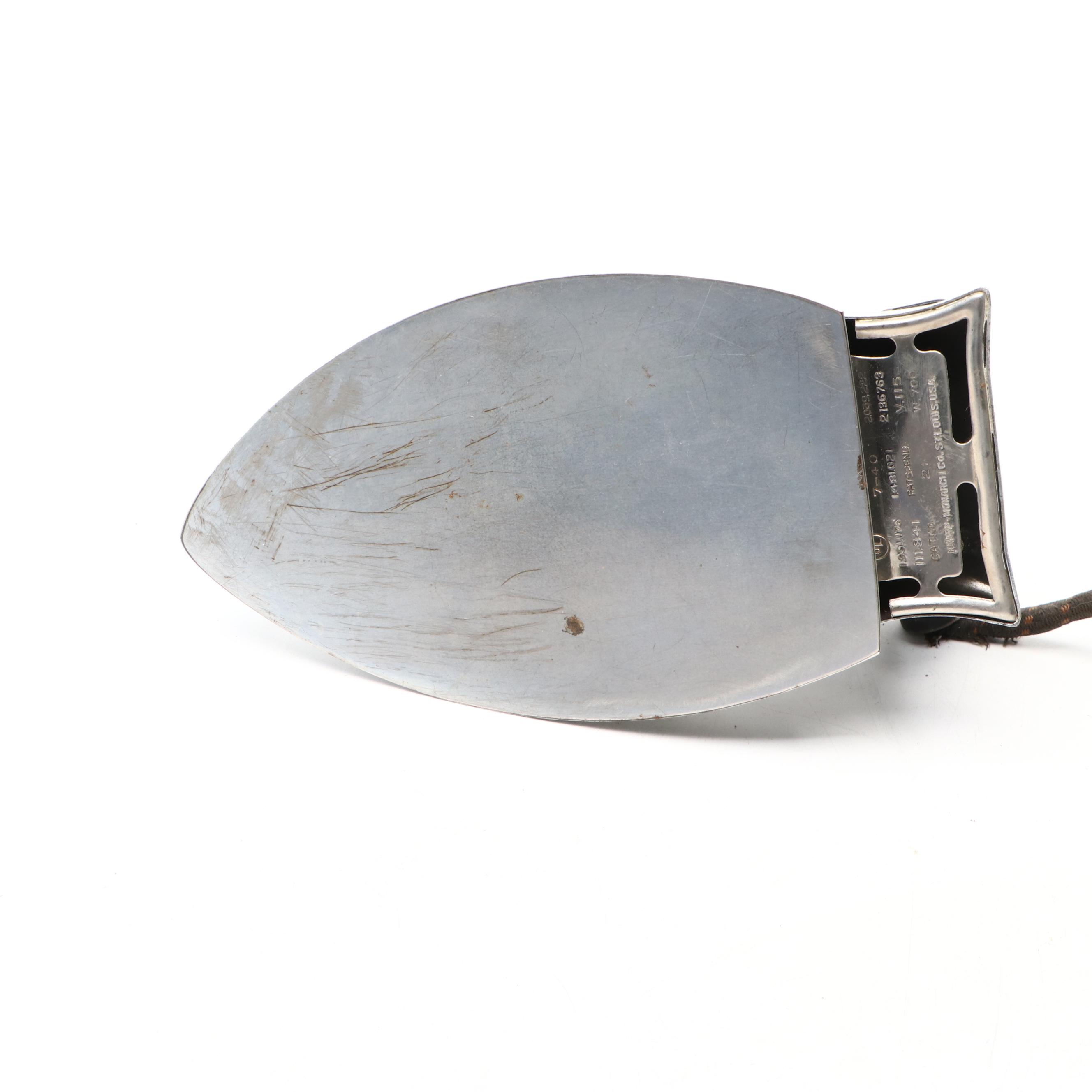 General Electric and Other Mid-20th Century Clothes Irons