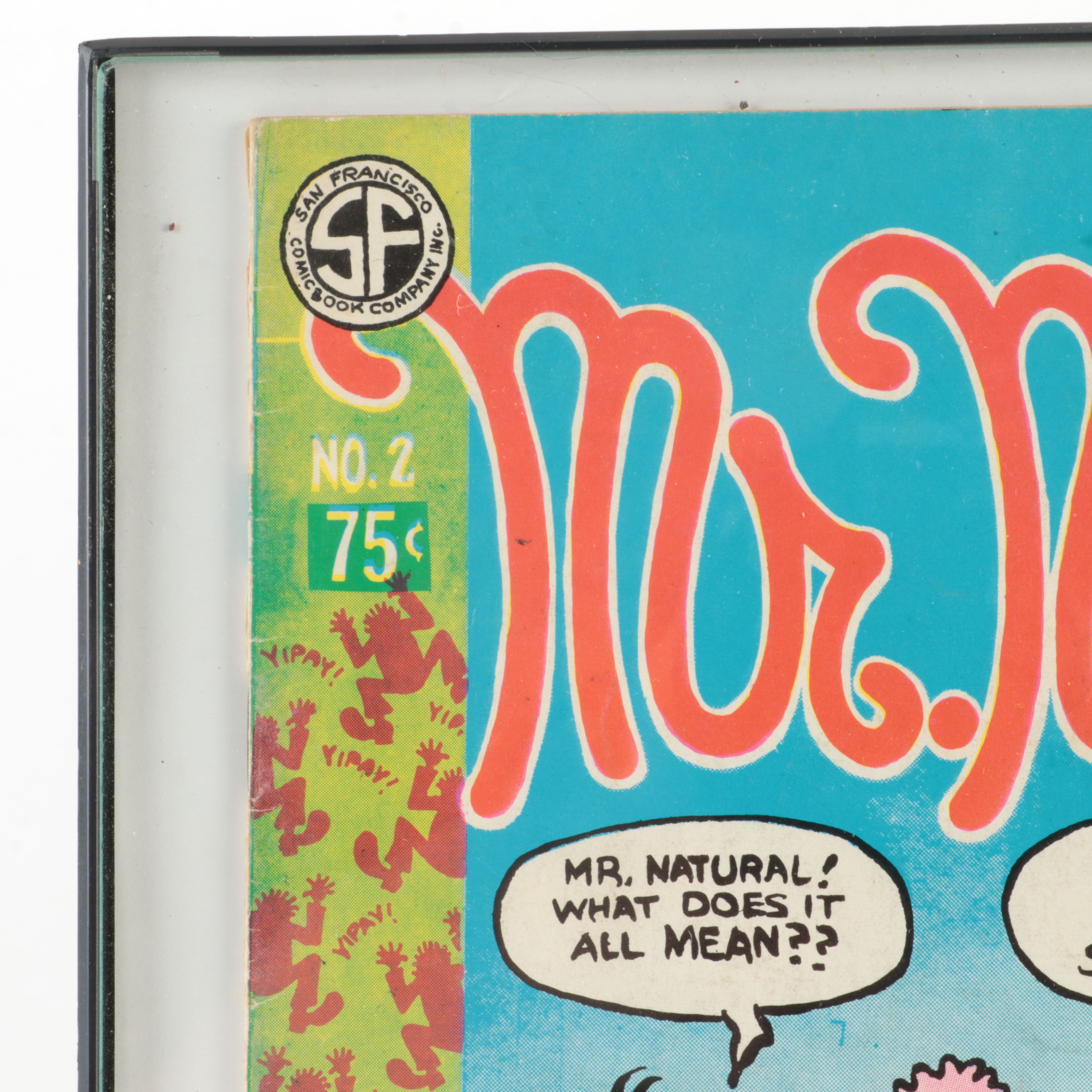 Two Underground Comic Books, "Mr. Natural" and "Fabulous Furry Freak Brothers"