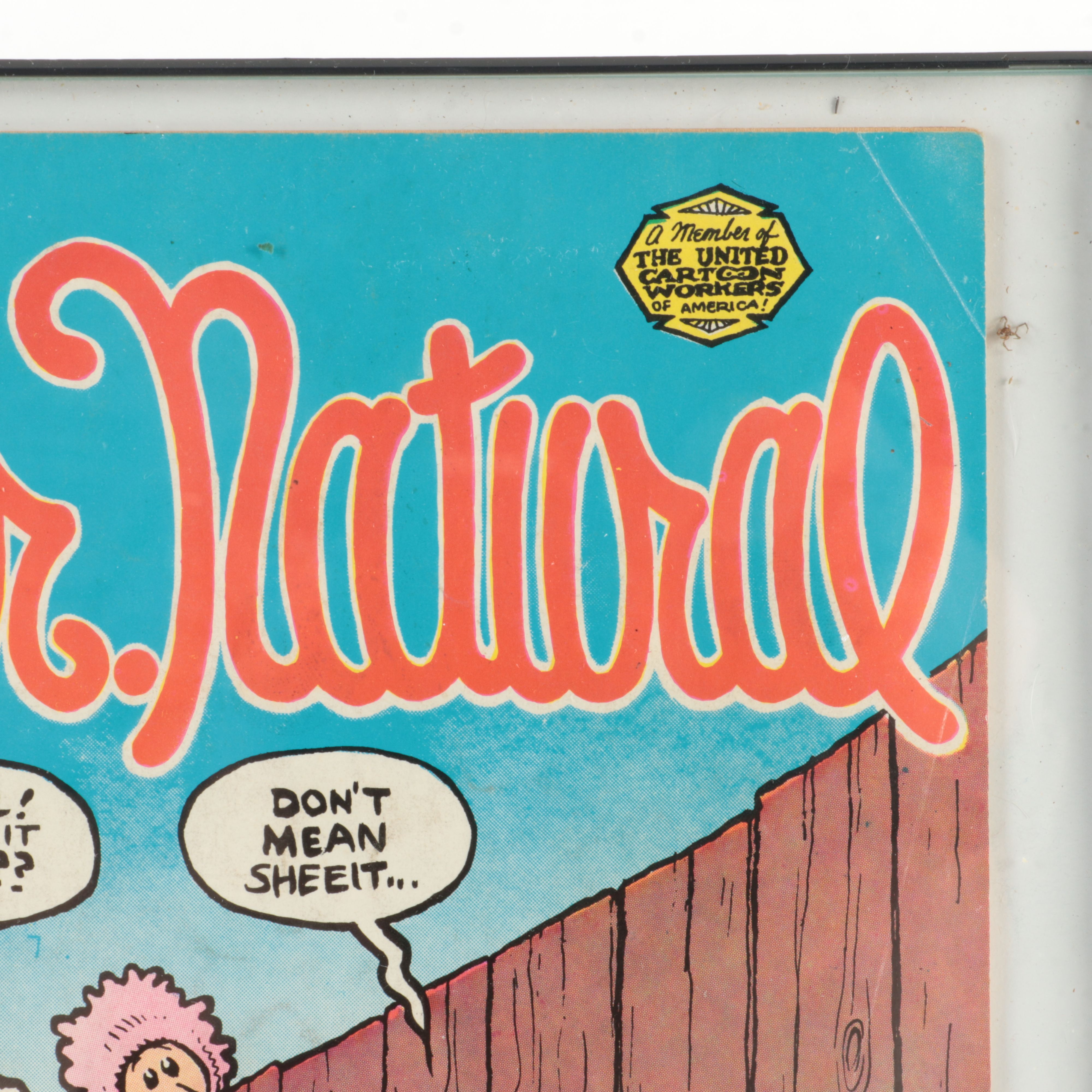 Two Underground Comic Books, "Mr. Natural" and "Fabulous Furry Freak Brothers"