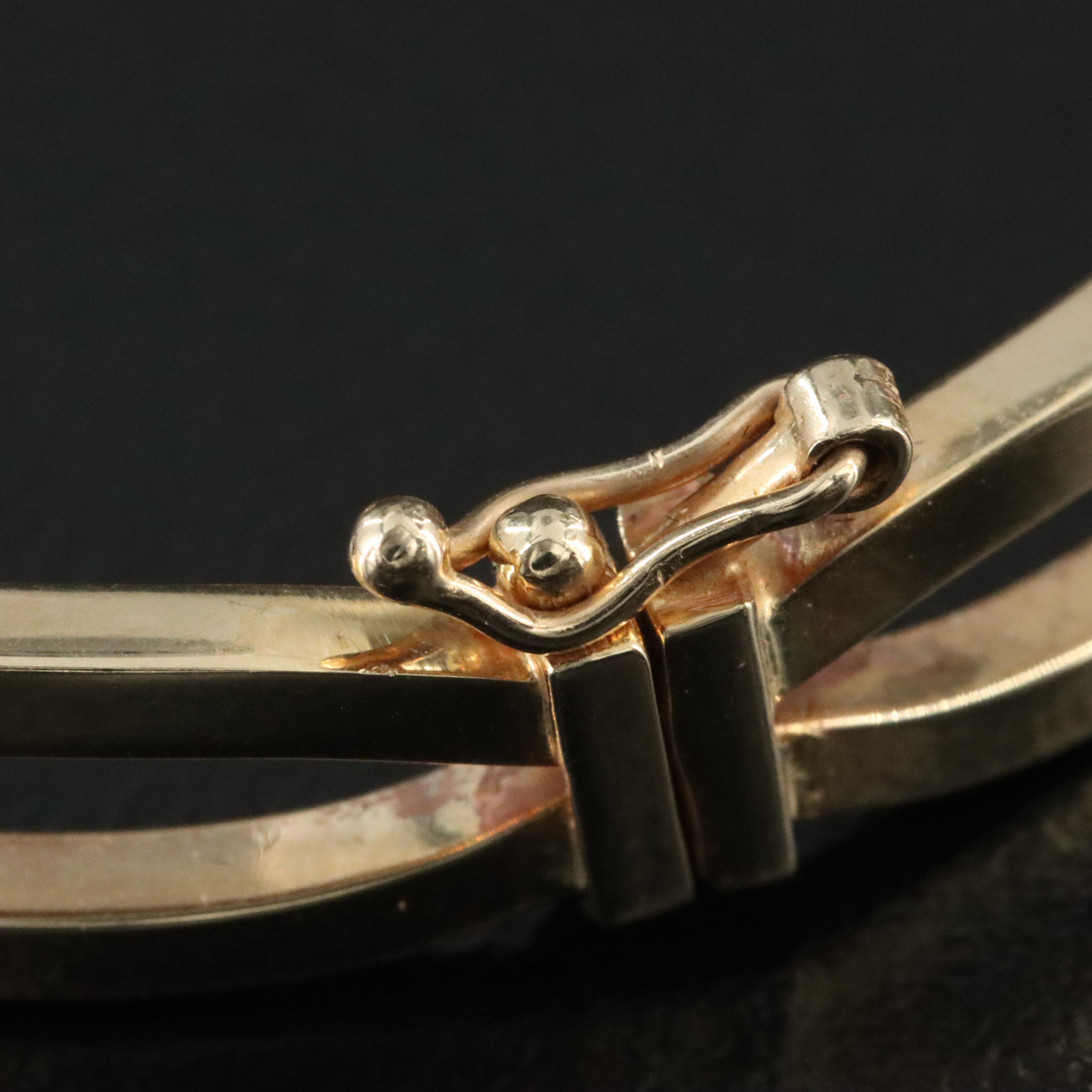 14K Wave Bracelet