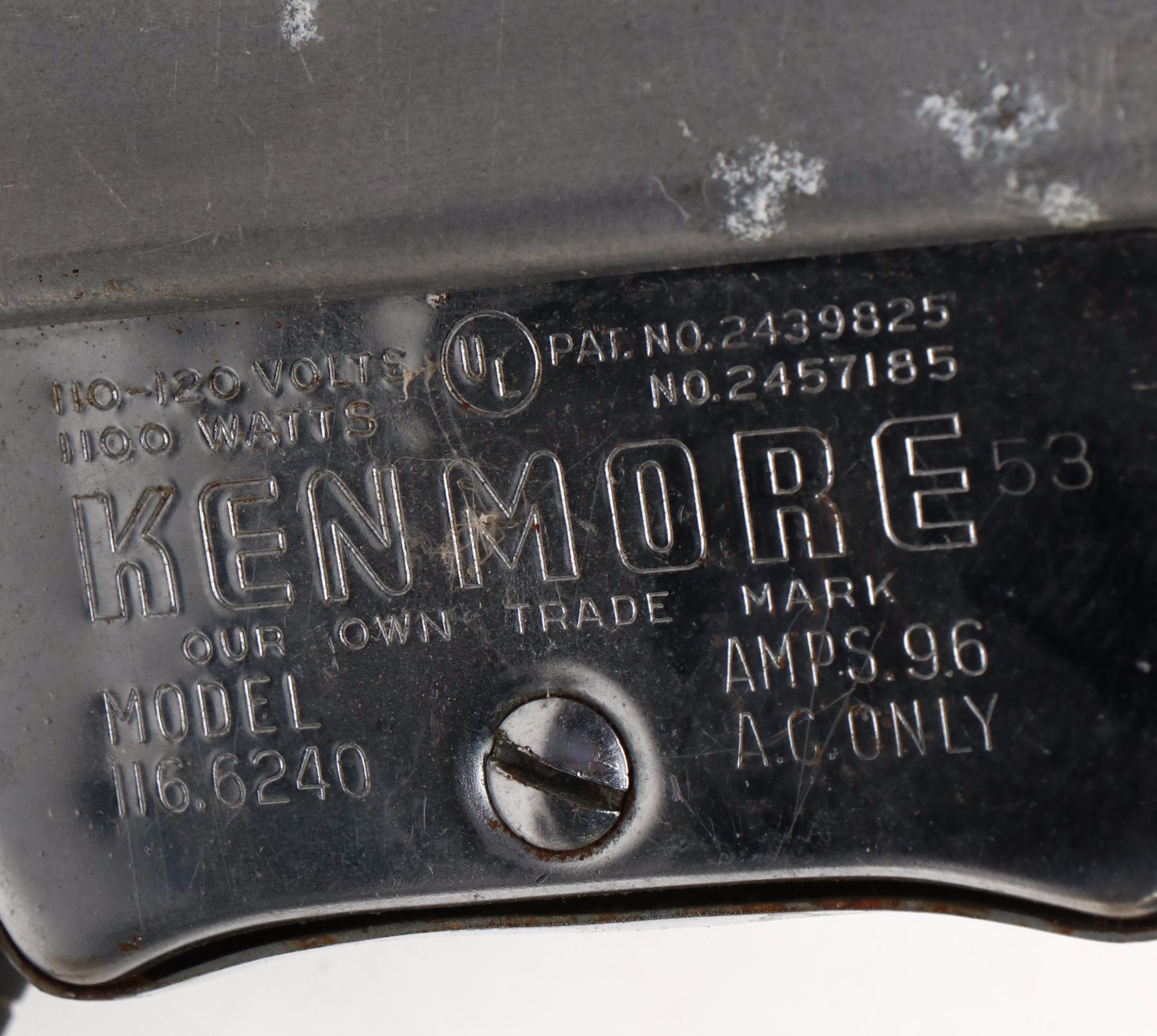 Kenmore, Sunbeam, and General Electric Clothes Irons