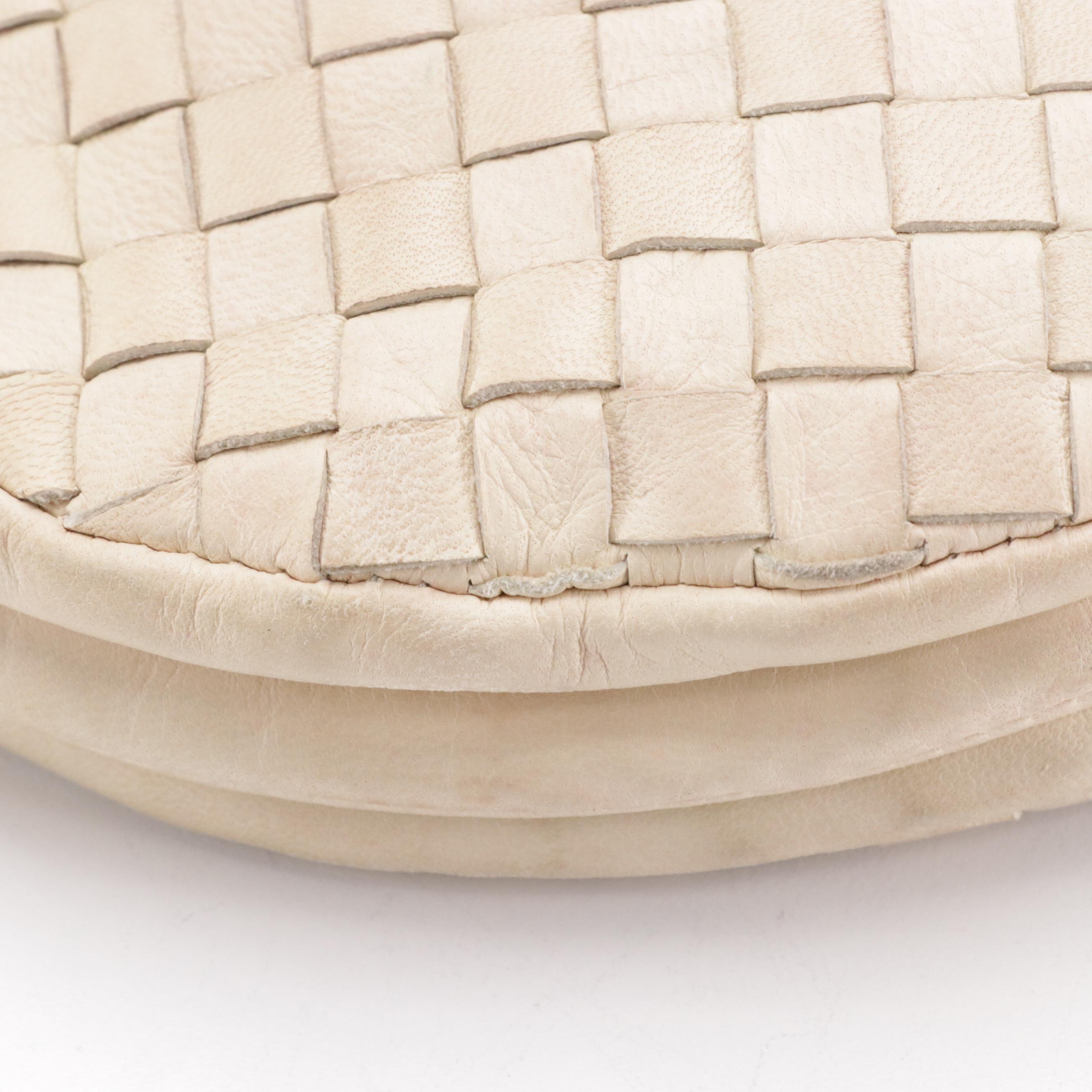 Bottega Veneta Vintage Intrecciato Leather Crossbody Bag