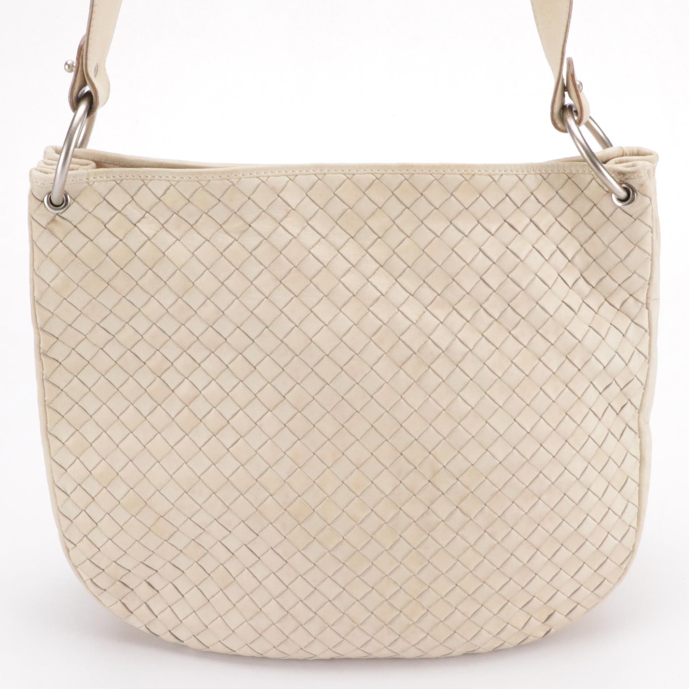 Bottega Veneta Vintage Intrecciato Leather Crossbody Bag