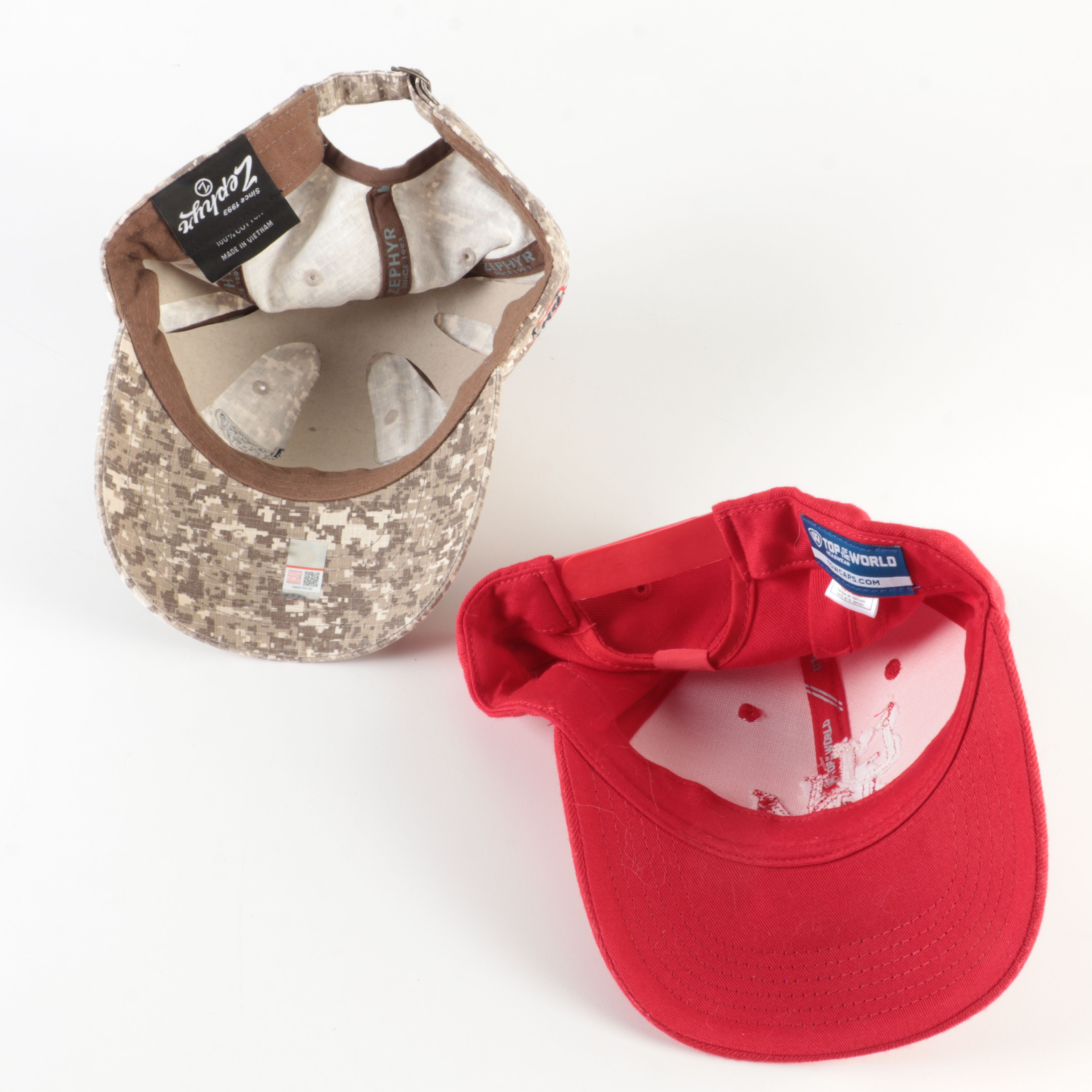 Texas A&M, Tennessee, Virginia Tech, and More Collegiate Sports Hats