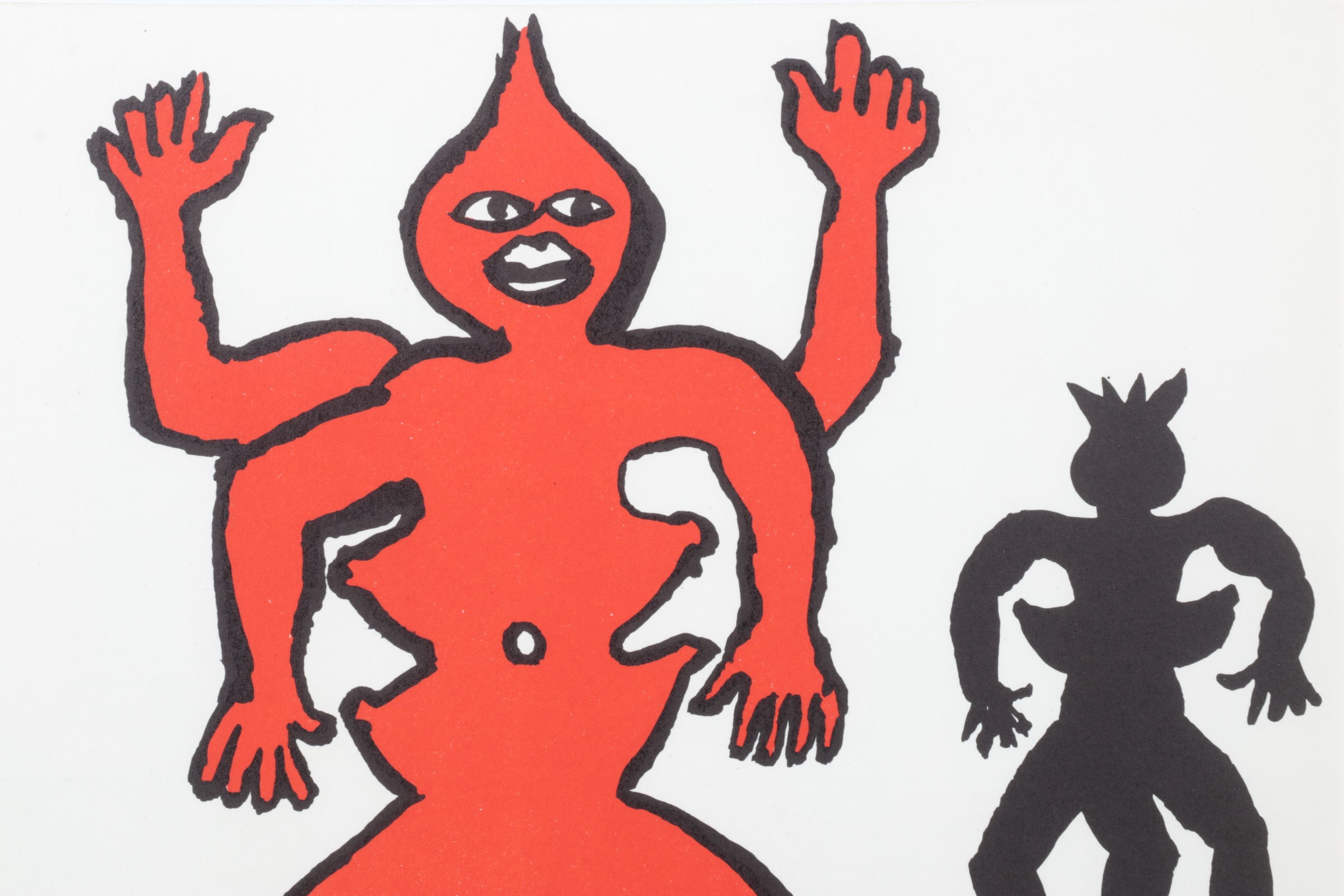 Alexander Calder Color Lithograph for "Derrière le Miroir," 1975