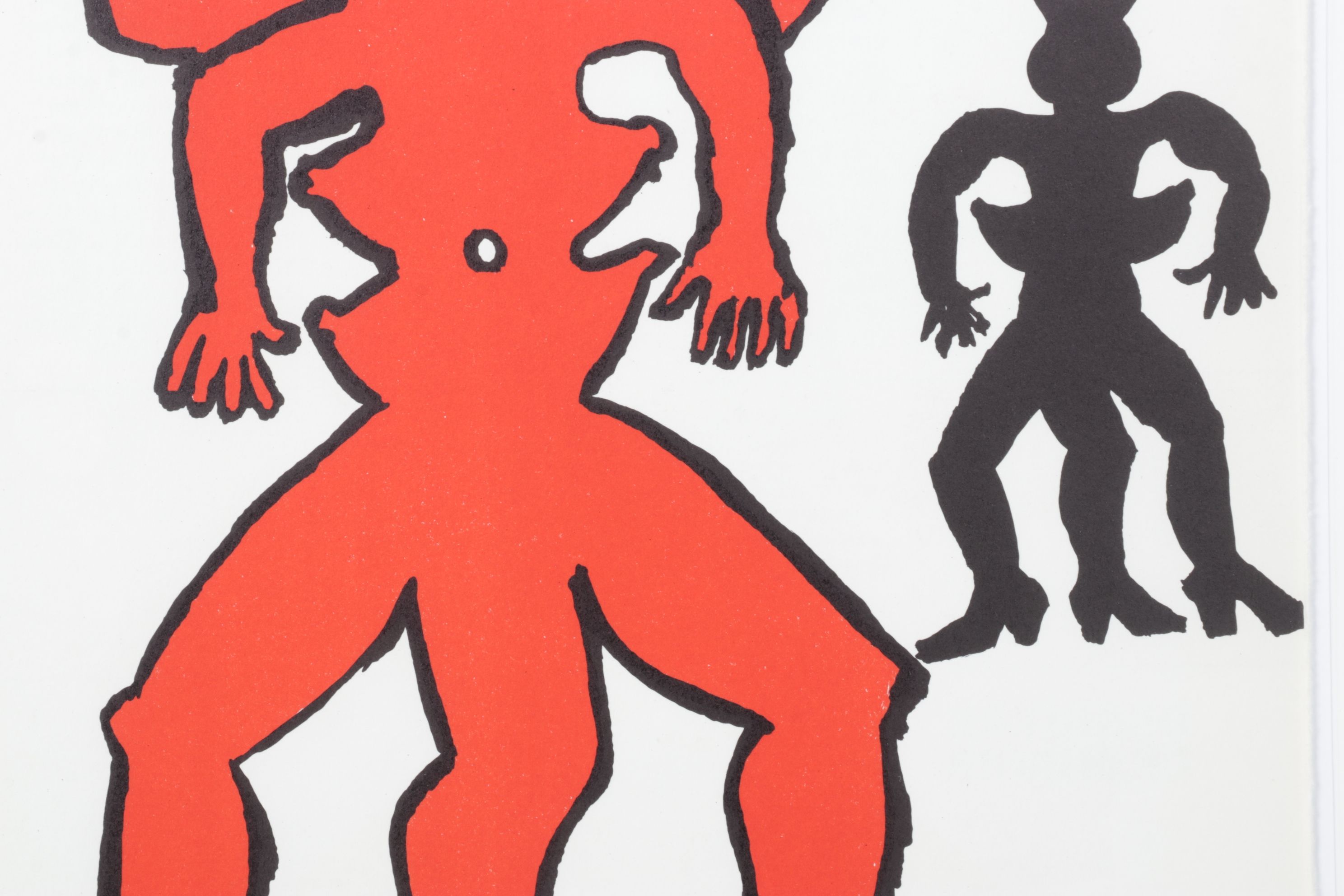 Alexander Calder Color Lithograph for "Derrière le Miroir," 1975