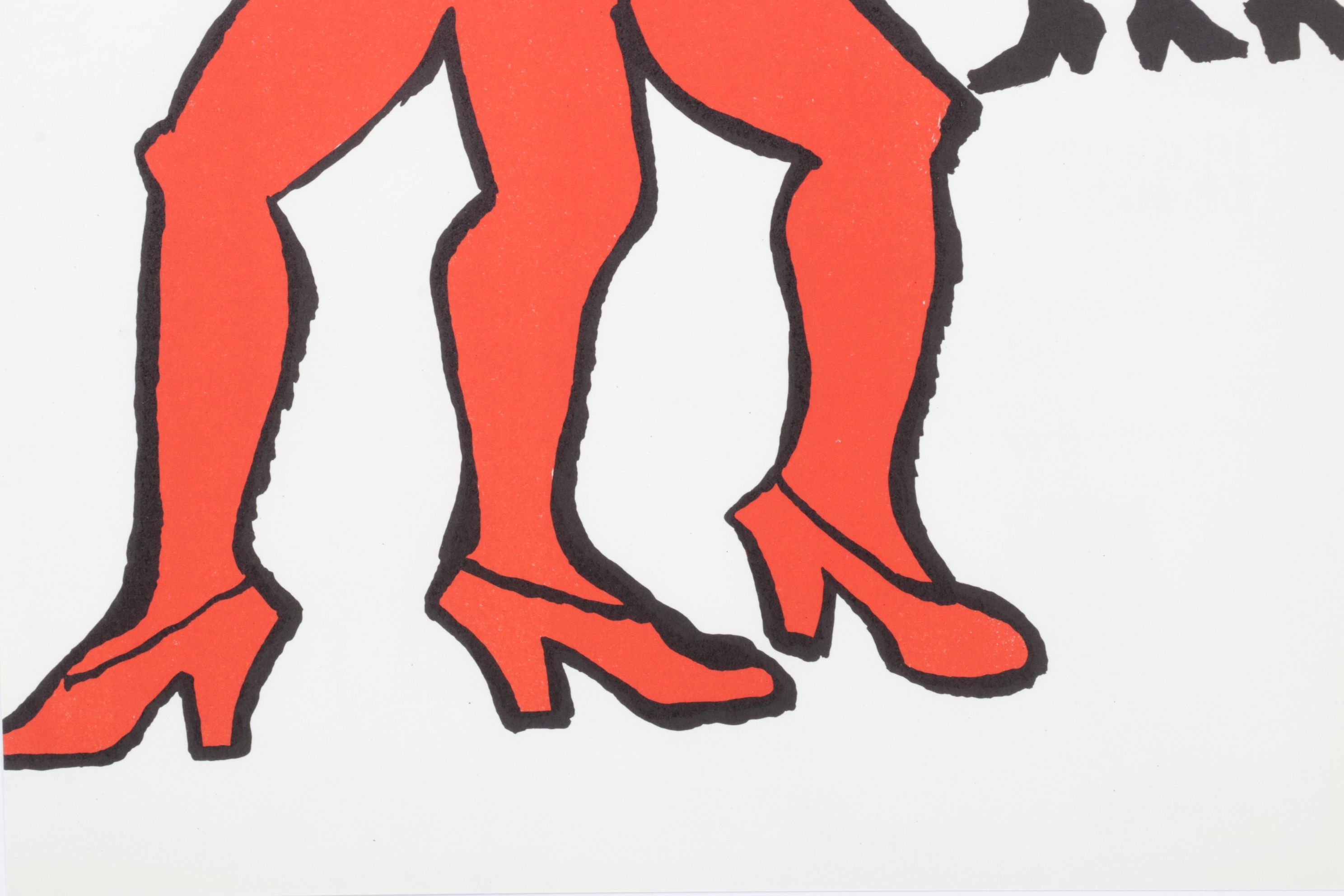 Alexander Calder Color Lithograph for "Derrière le Miroir," 1975