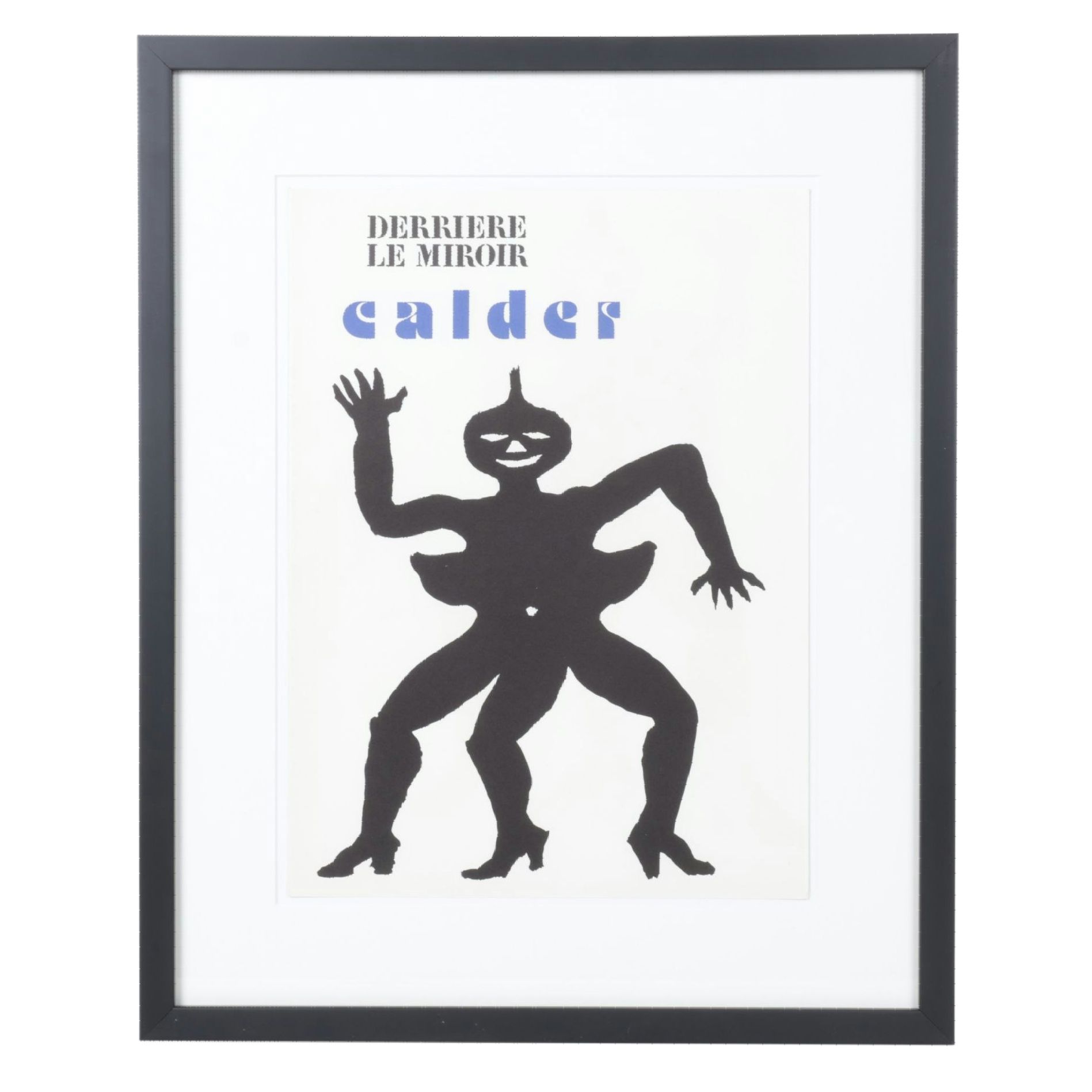 Alexander Calder Color Lithograph for "Derrière le Miroir," 1975