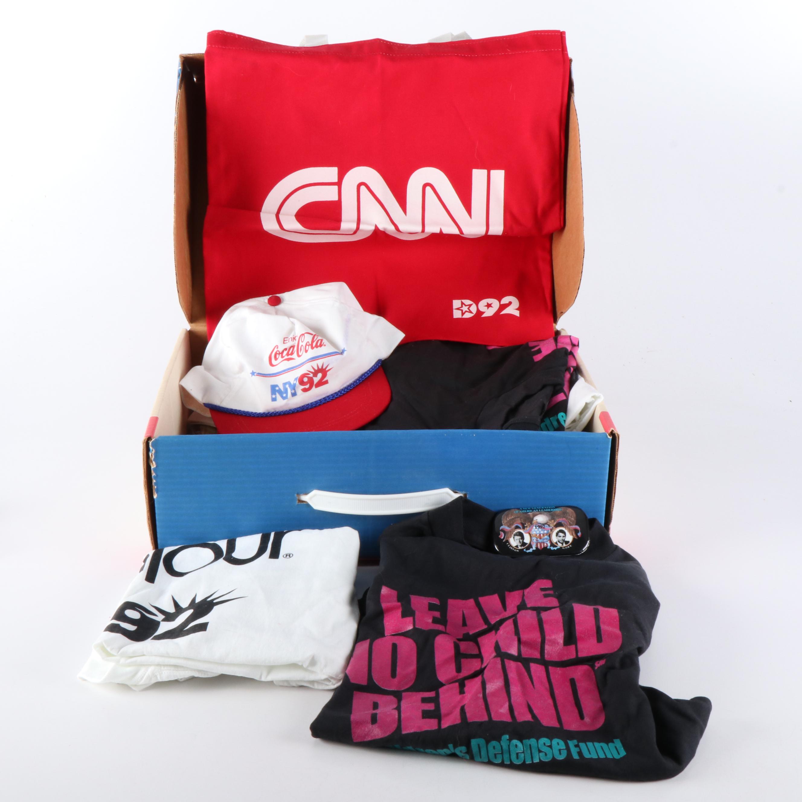 Complete Kit for 1992 Democratic National Convention in NYC