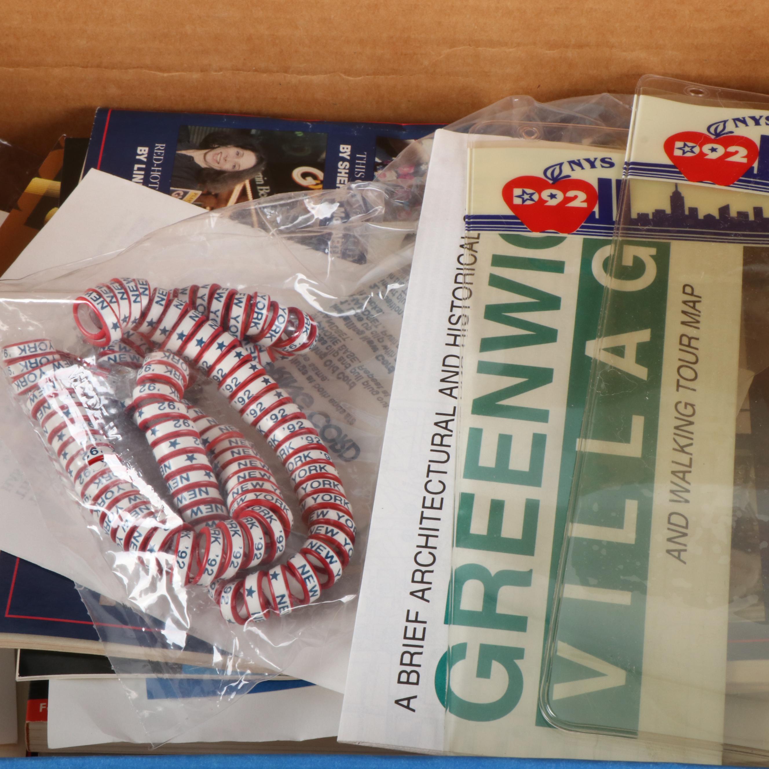 Complete Kit for 1992 Democratic National Convention in NYC