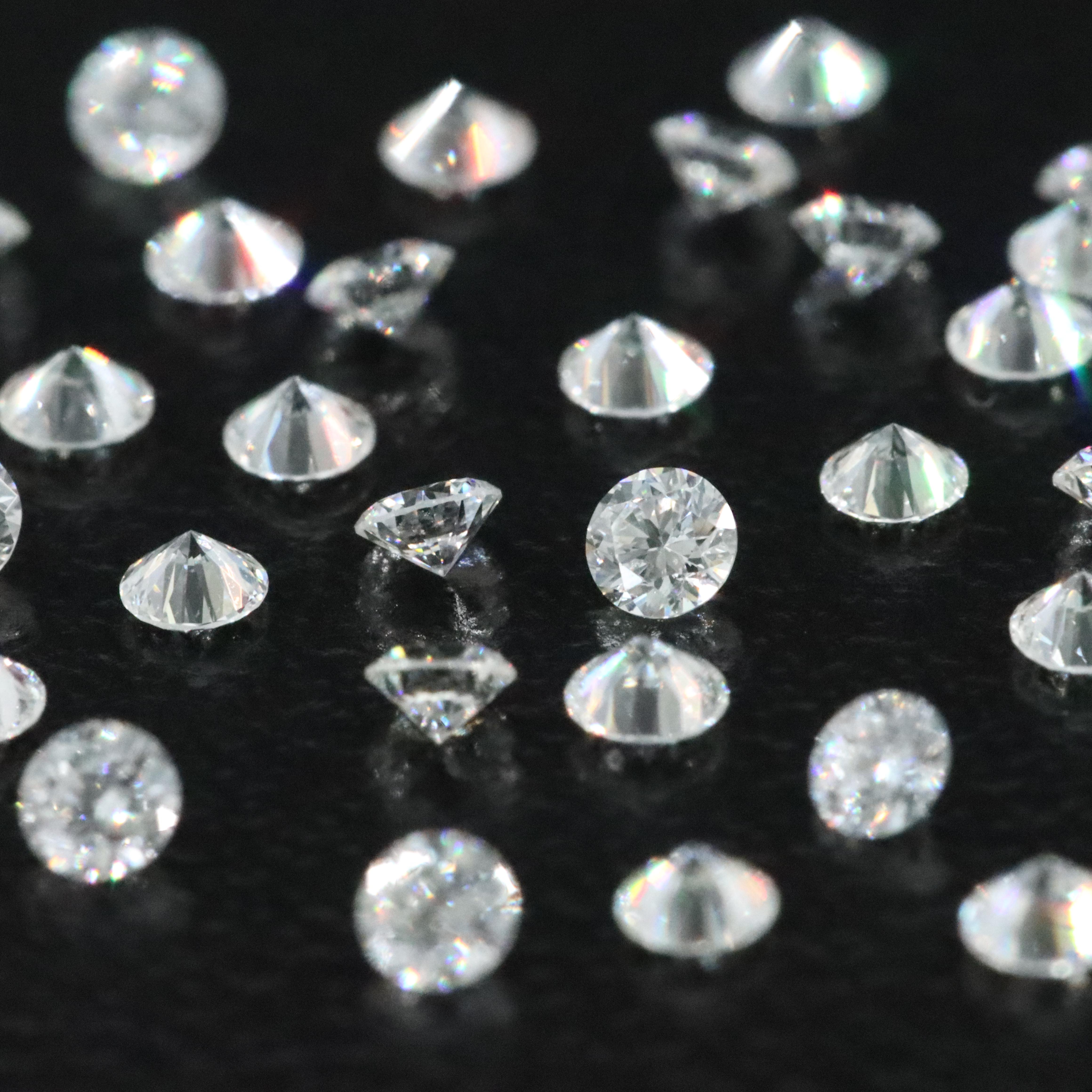 Loose 1.07 CTW Lab Grown Diamonds