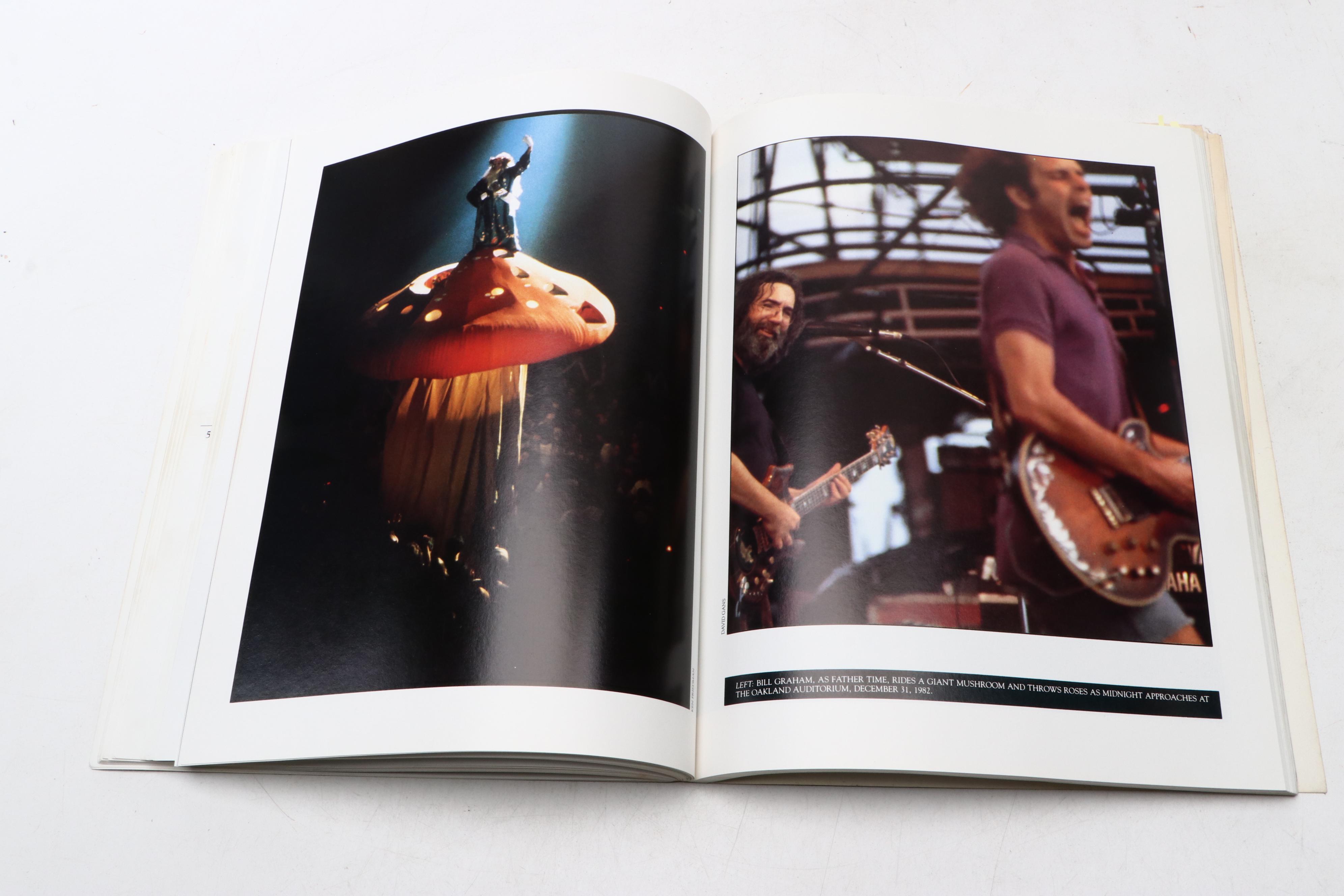 Jerry Garcia and Mickey Hart Signed First Edition "Playing in the Band," 1985