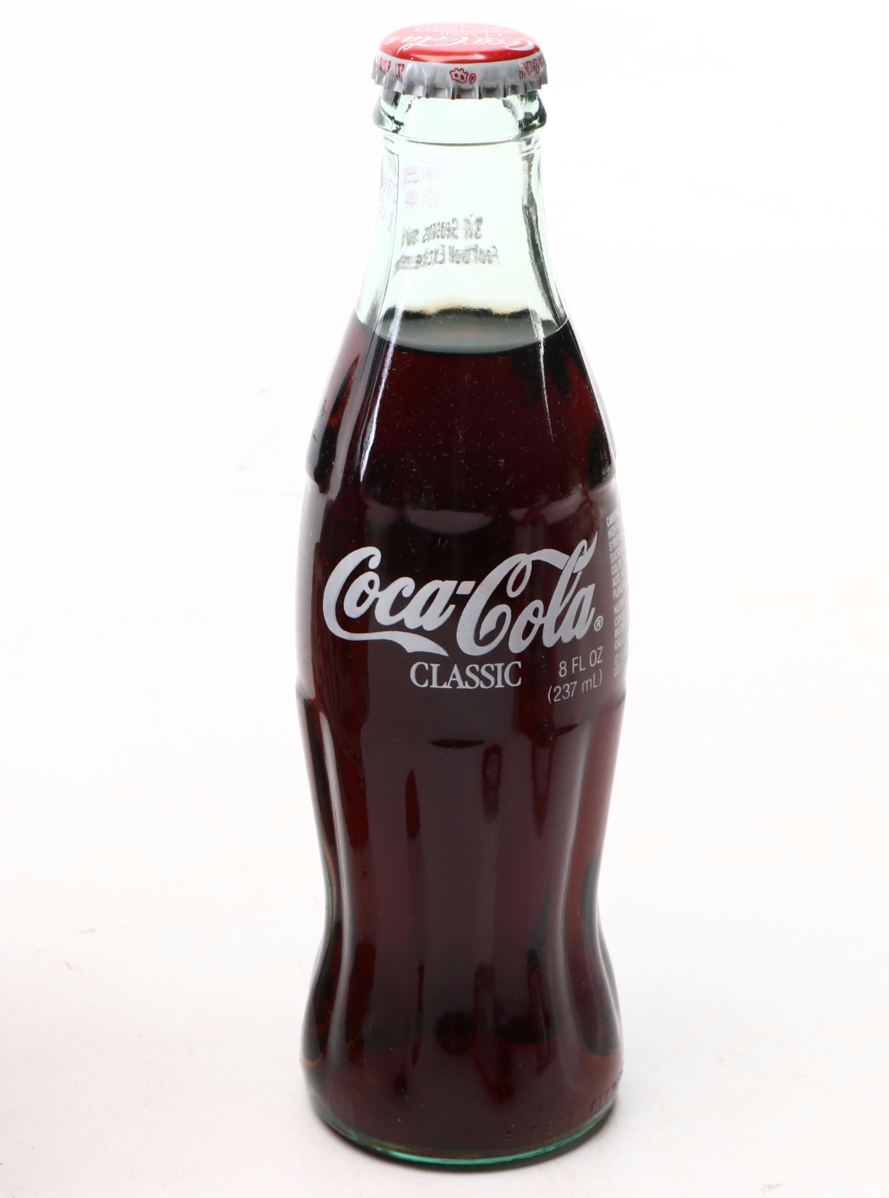 Coca-Cola NFL Bengals 30 Seasons Commemorative Bottles and Anthony Muñoz Can