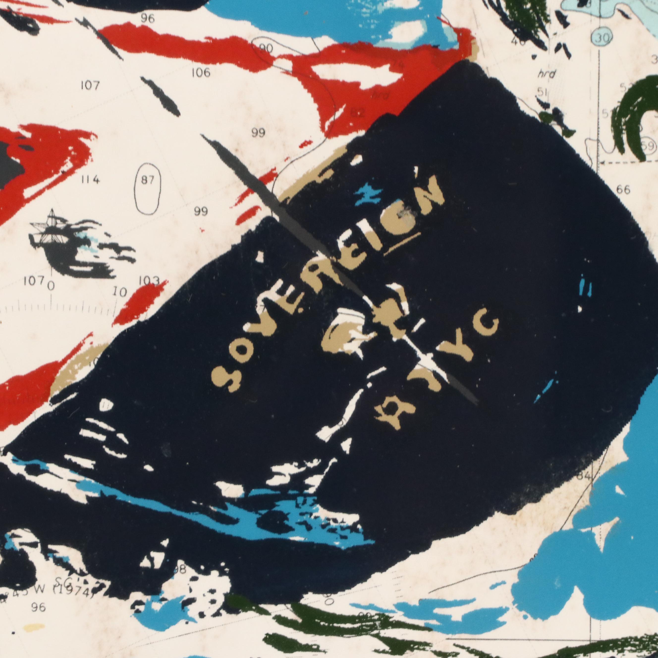 "America's Cup" Serigraph After LeRoy Neiman