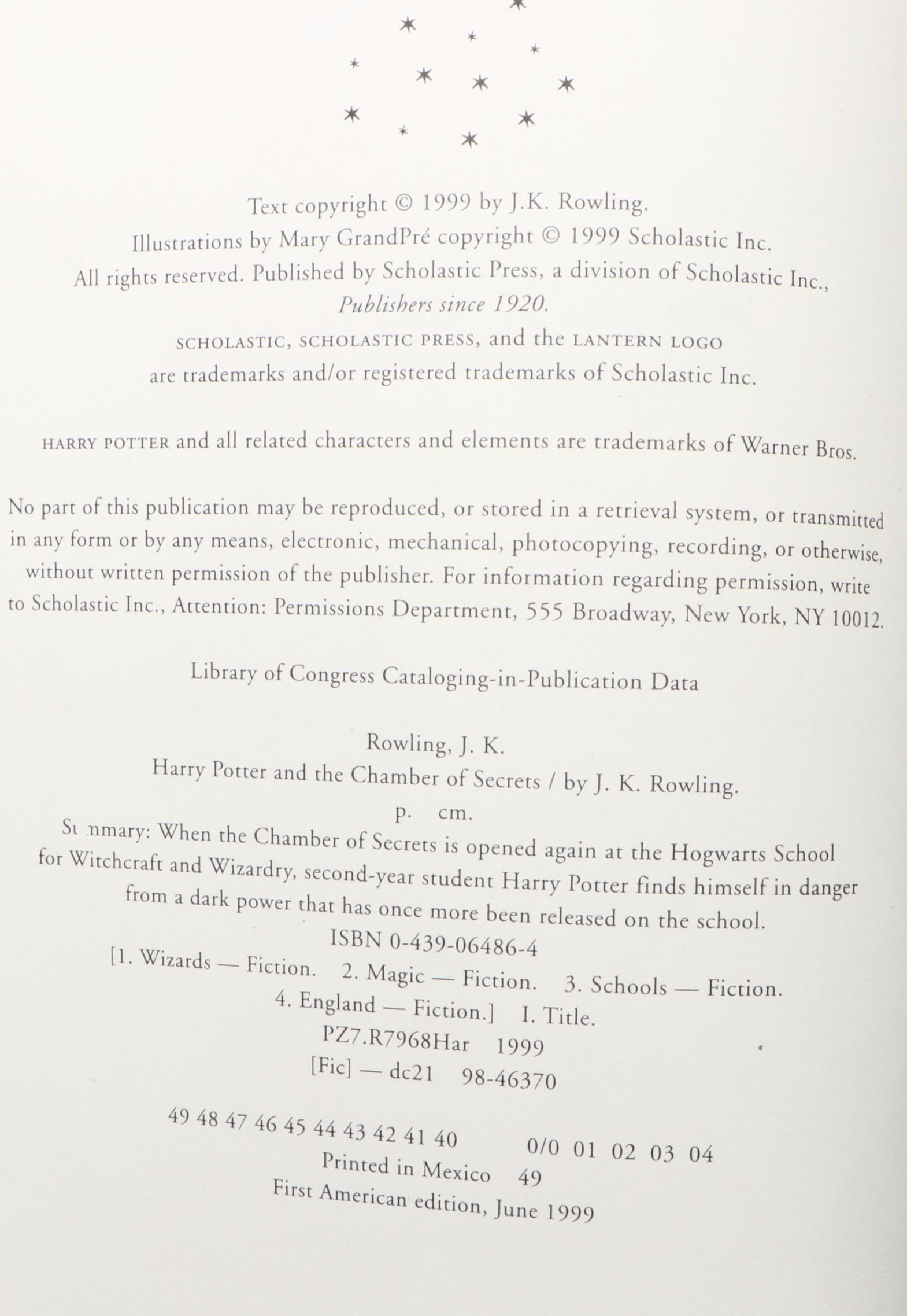 First American Edition "Harry Potter" Complete Series by J. K. Rowling