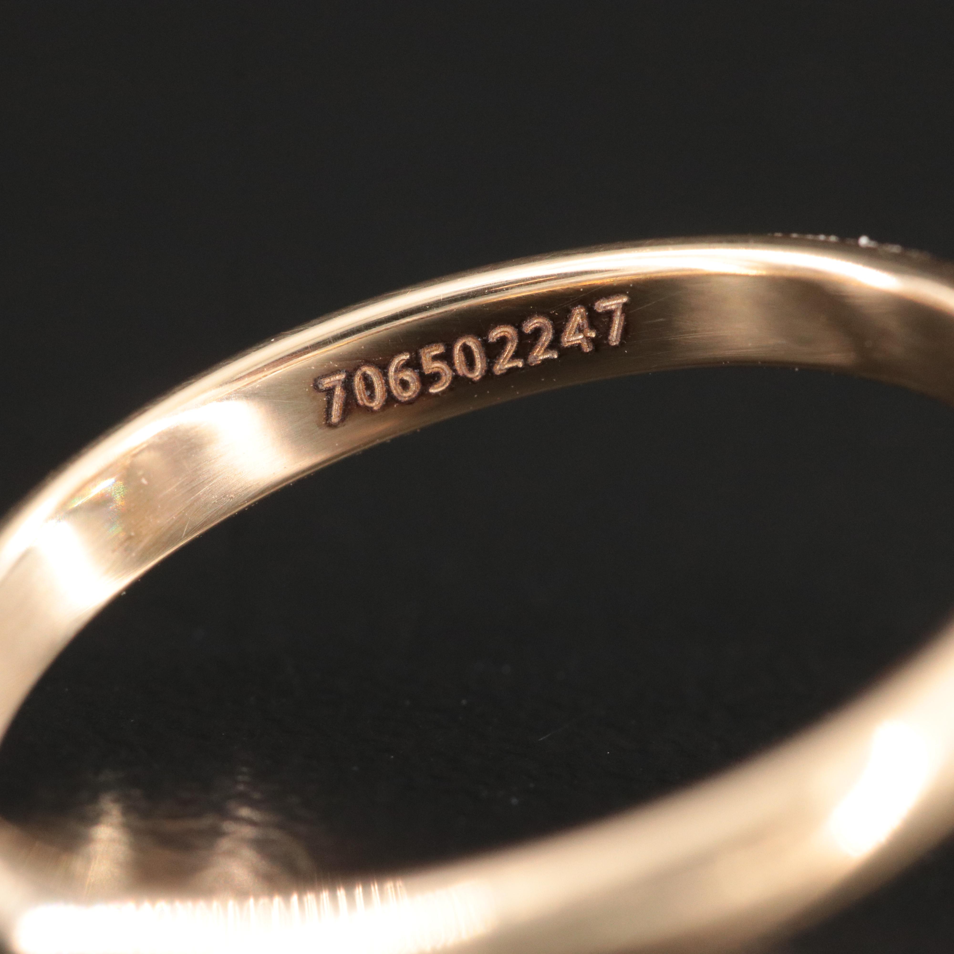 18K 4.74 CT Lab Grown Diamond Solitaire Ring with IGI Report