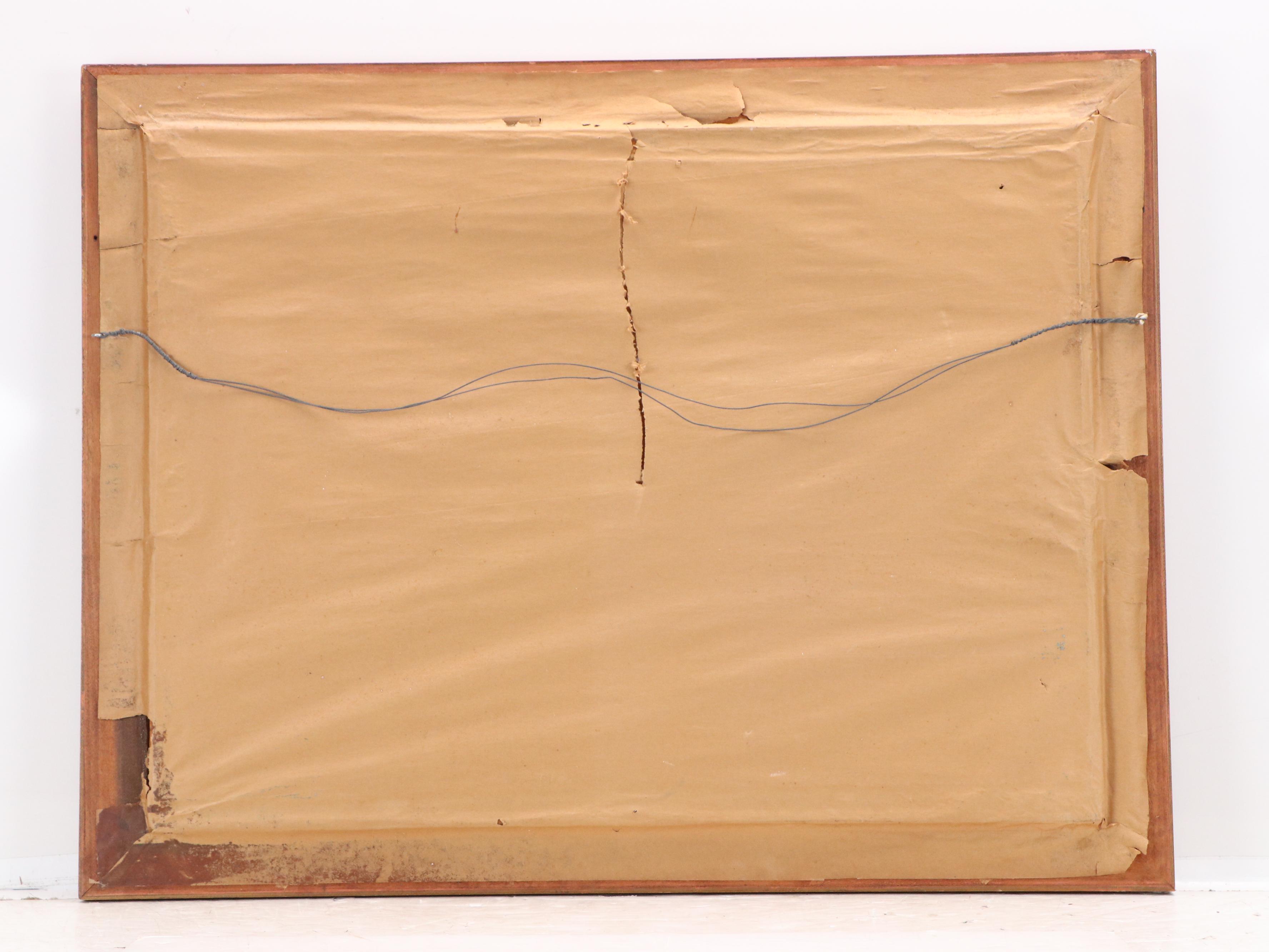 Salvino Mediterranean Coastal Oil Painting with Tuscan Style Gardens