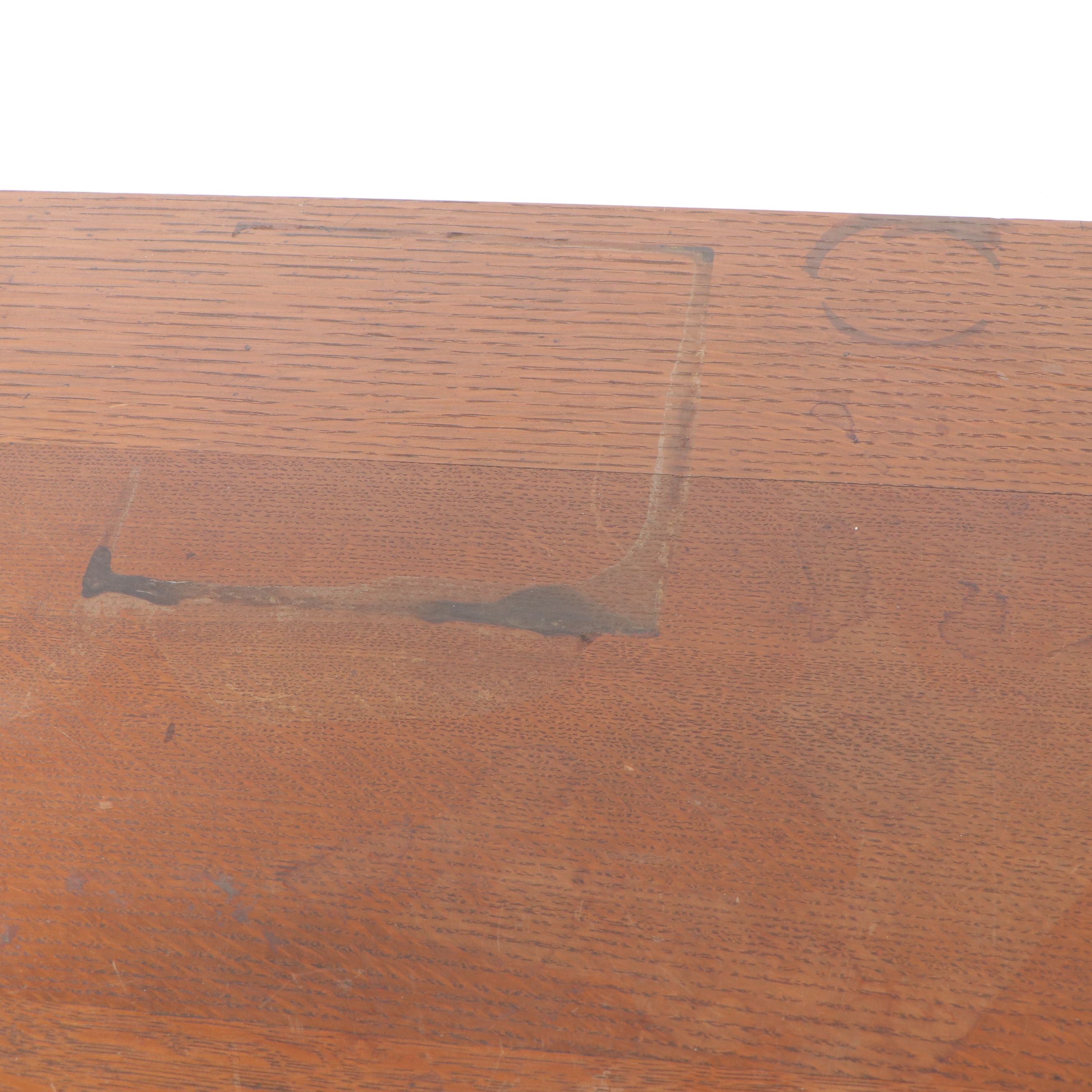 Stickley Arts & Crafts Oak Dressing Table, Early 20th Century