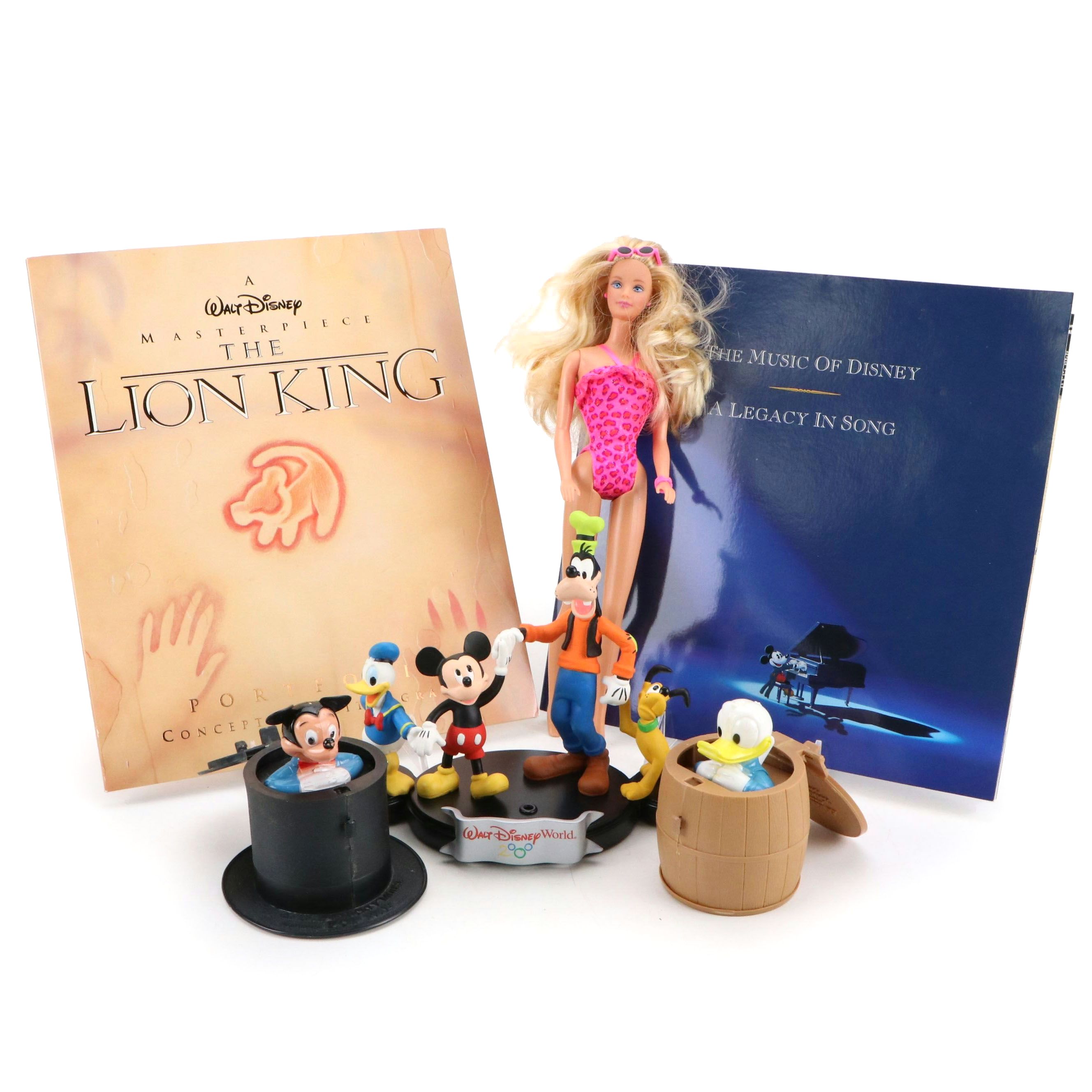 The Lion King Lithographs, Florida Vacation Barbie and Other Disney Merchandise