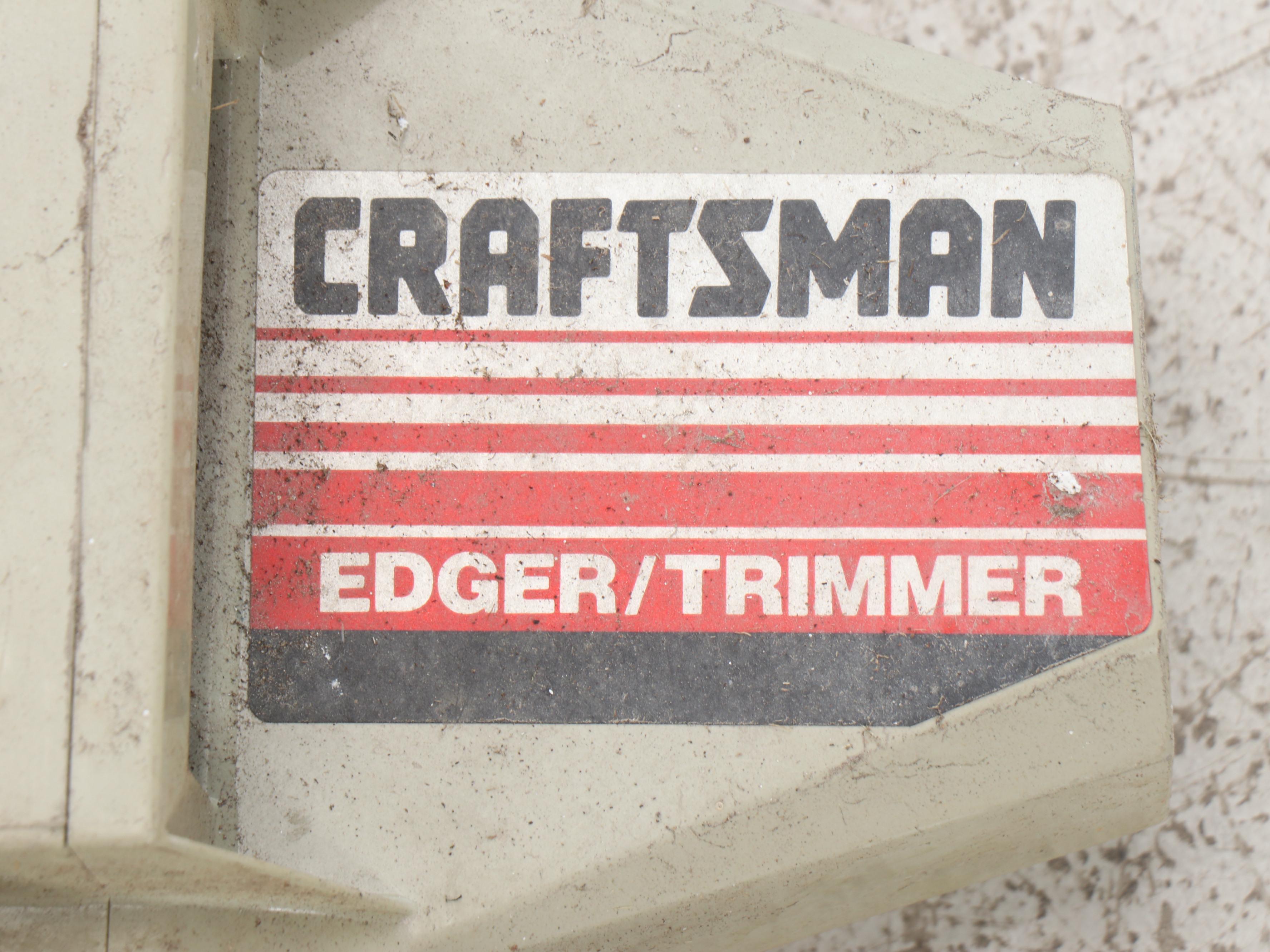 Craftsman Edger/Trimmer, Radio Flyer Wheelbarrow, and More Garden Tools