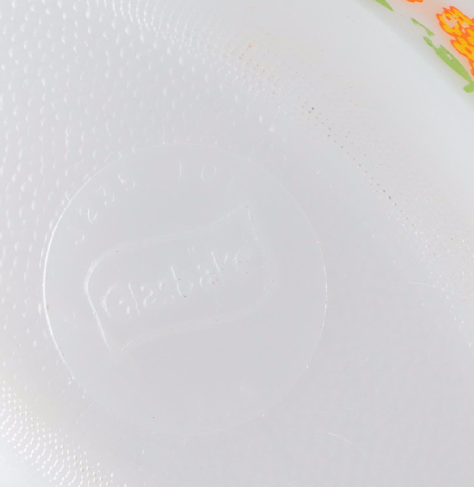 Pyrex "Harvest" Milk Glass Cups with Other Glass and Metal Kitchenware