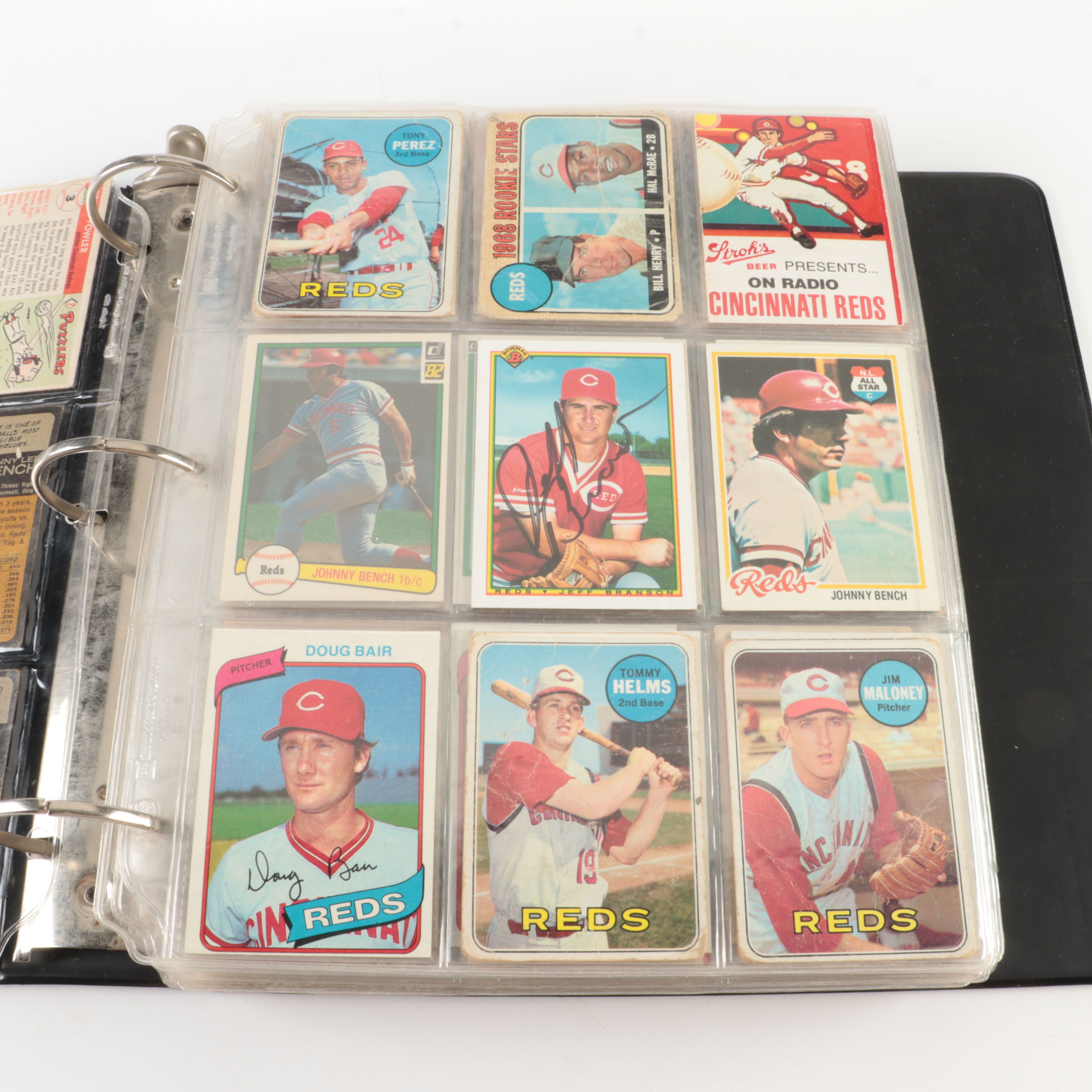 Over 700 Vintage Cincinnati Reds Baseball Cards, Mainly Big Red Machine Era