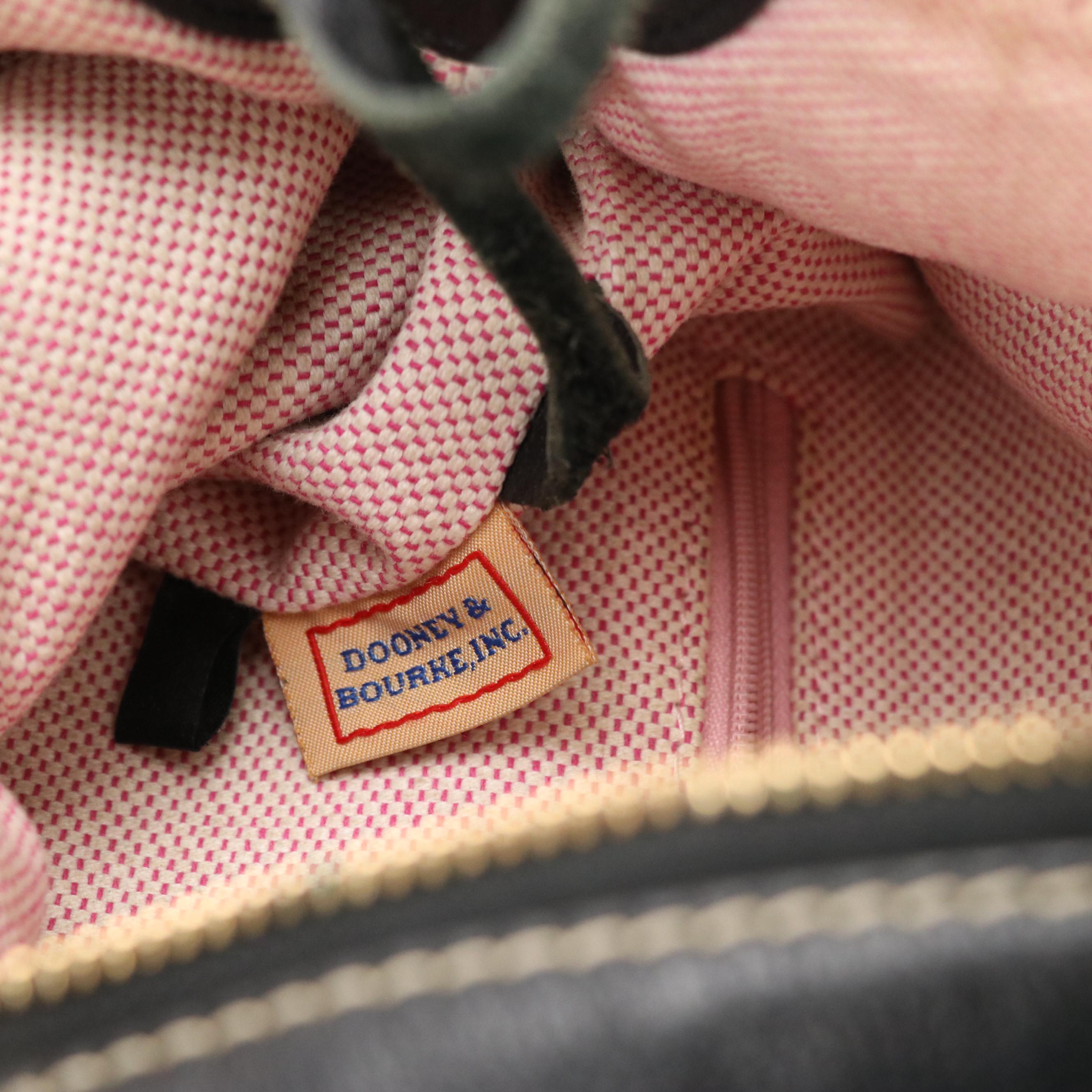 Coach Two-Way Satchel Bag and Dooney & Bourke Shoulder Bag in Black Leather