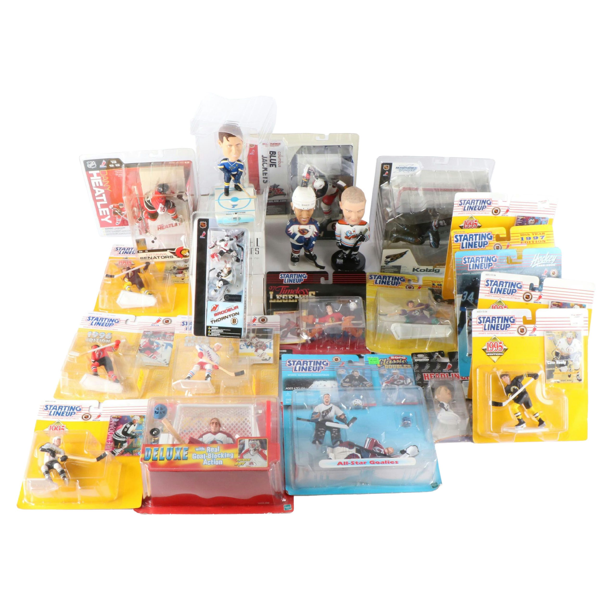National Hockey League "Starting Lineup" Action Figures and Bobble-heads