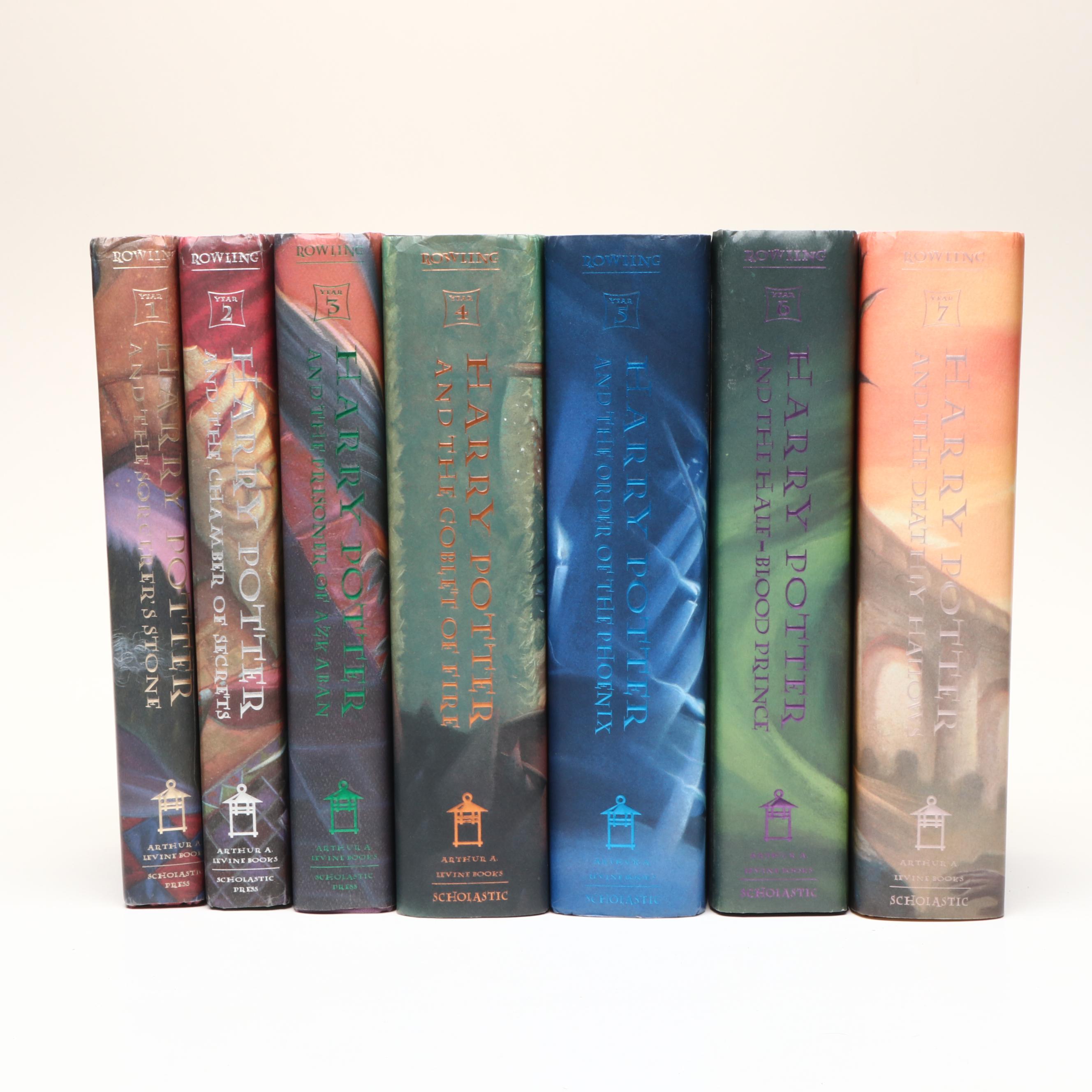 First American Edition "Harry Potter" Complete Series by J. K. Rowling