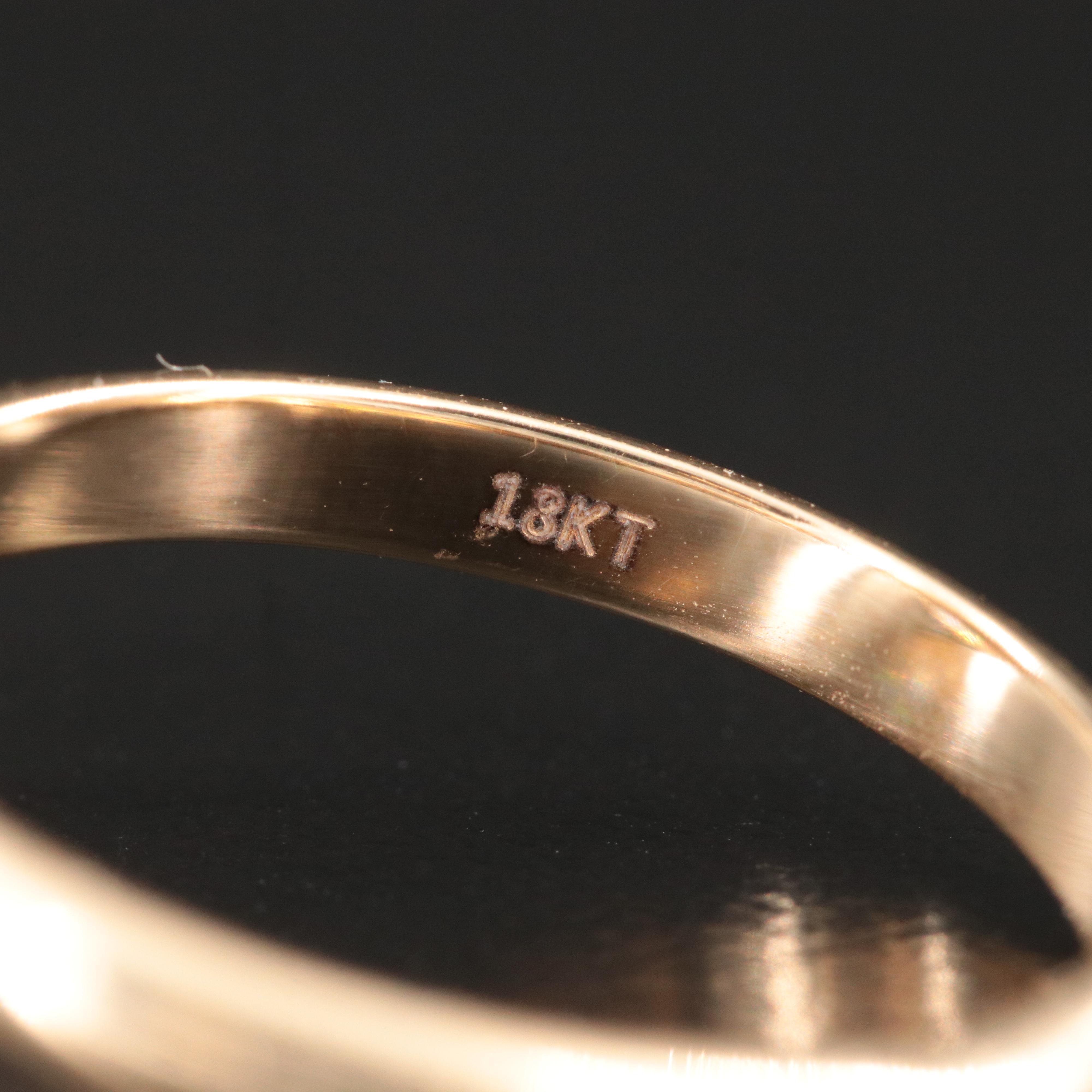 18K 4.91 CT Lab Grown Diamond Solitaire Ring with IGI Report