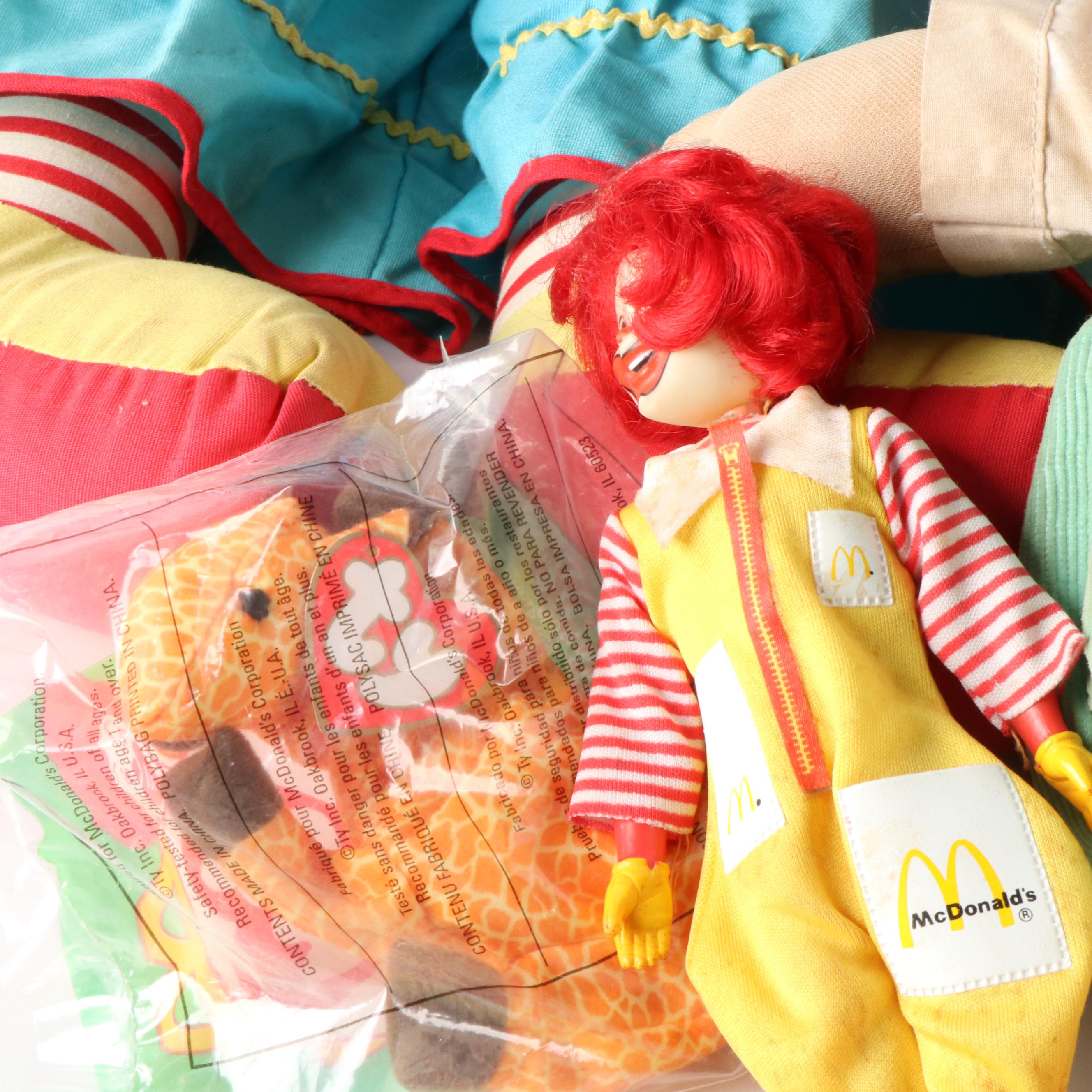 Darth Vader Bear with Collection of Stuffed Toys