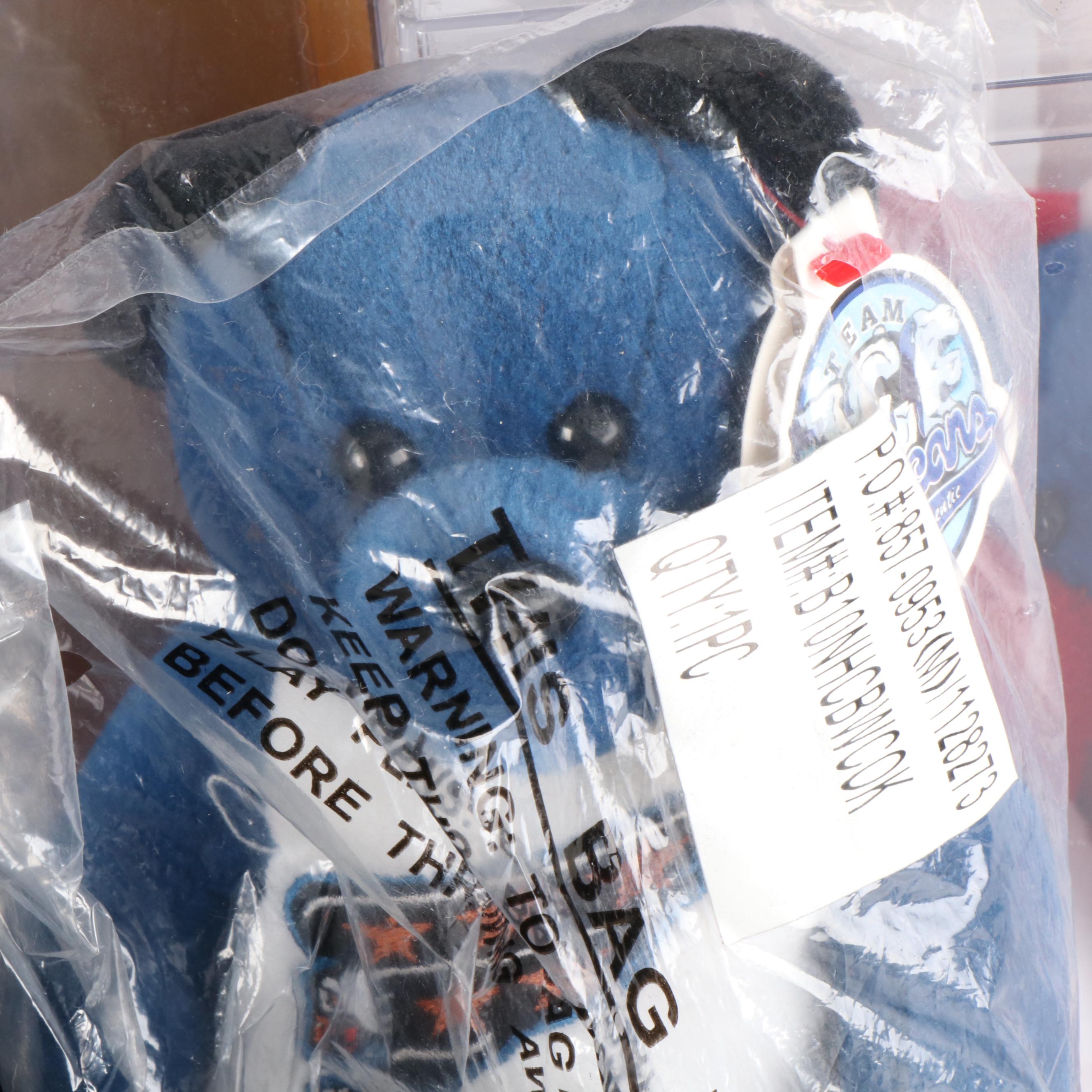 Darth Vader Bear with Collection of Stuffed Toys