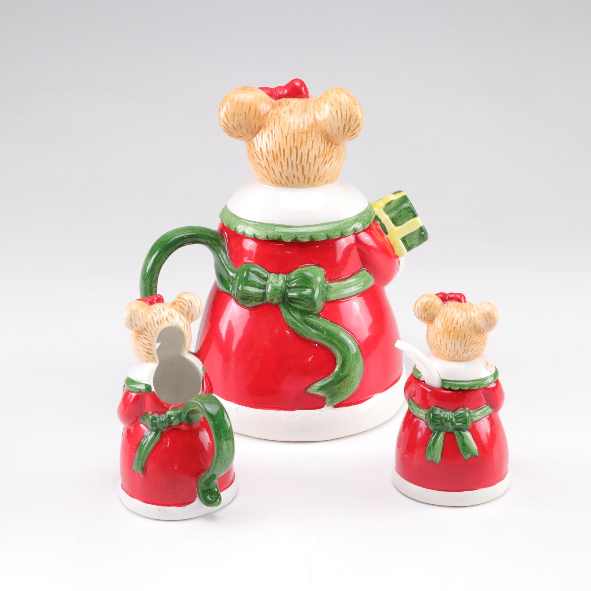 Christmas Salt & Pepper Shakers with Coffee Set & More