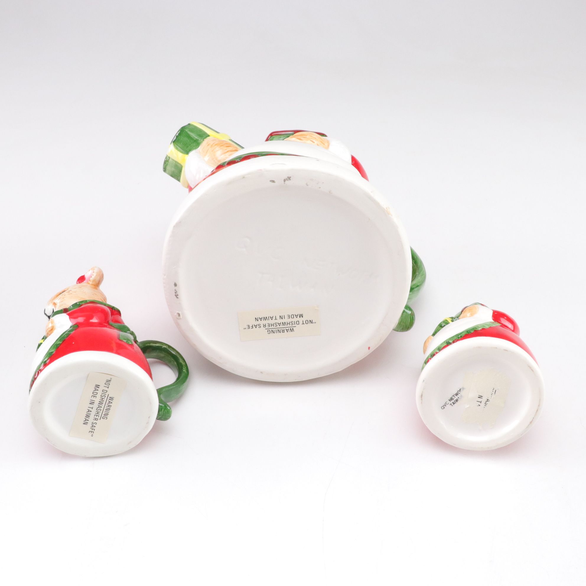 Christmas Salt & Pepper Shakers with Coffee Set & More
