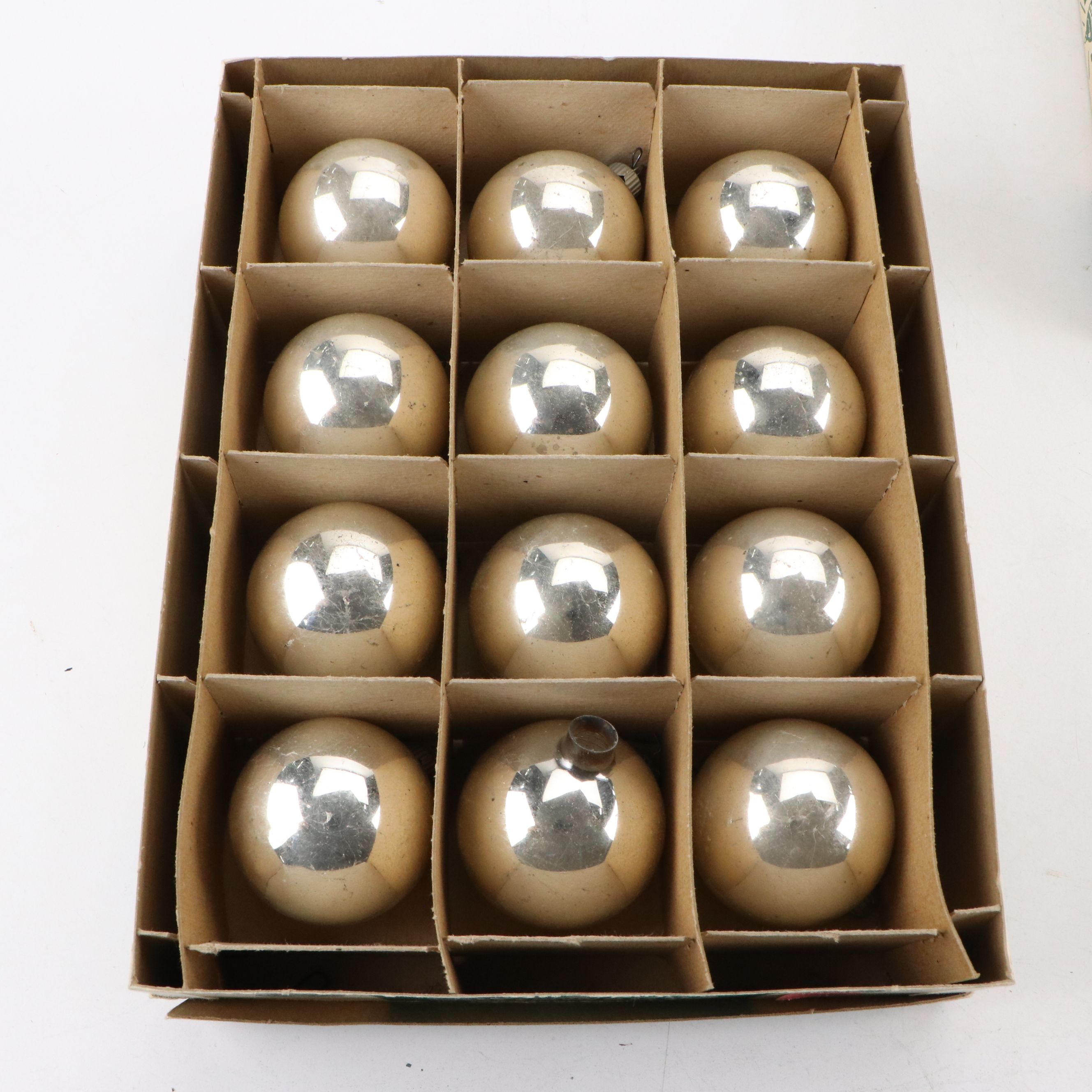 Shiny Brite and Other Vintage Glass Christmas Tree Ornaments