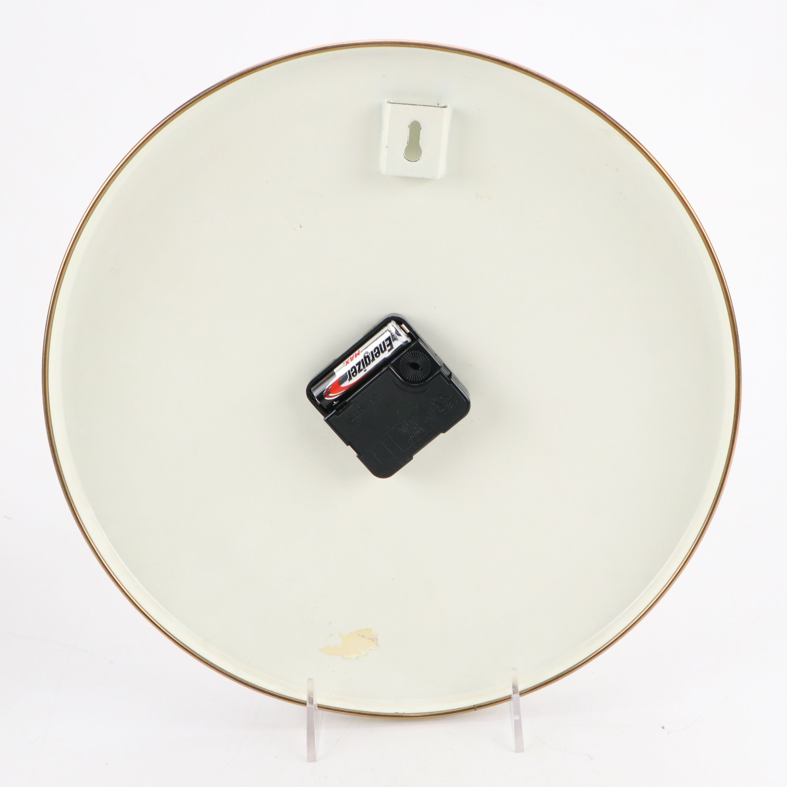 MacKenzie-Childs "Courtly Check" Wall Clock with Pitcher and Ice Bucket