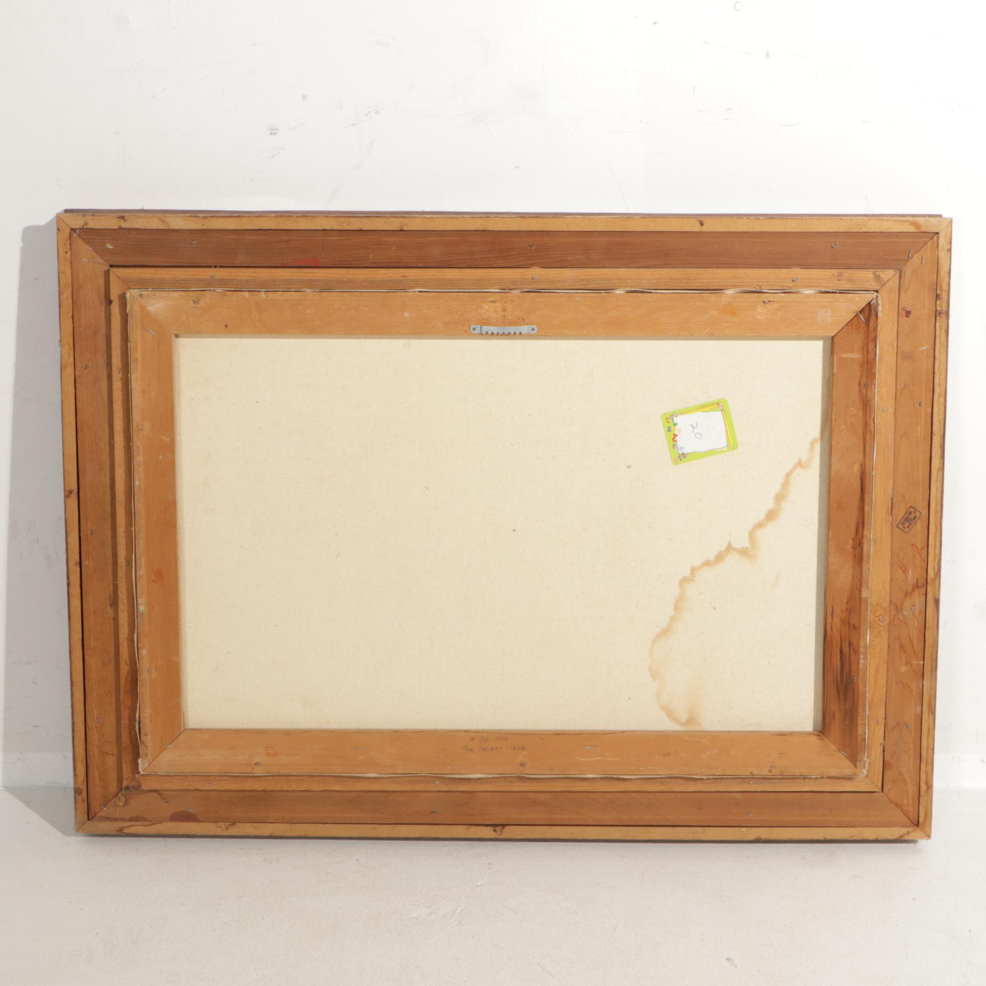 Embellished Collotype After Carolyn Blish "The Hermit Crab," Late 20th Century